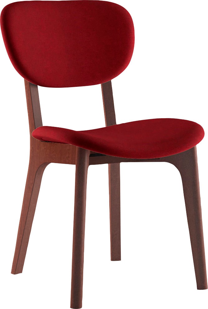 INOSIGN Stuhl »COZY Made in Italy«, (Set), 2 St., Microfaser, Gestell in Bu günstig online kaufen