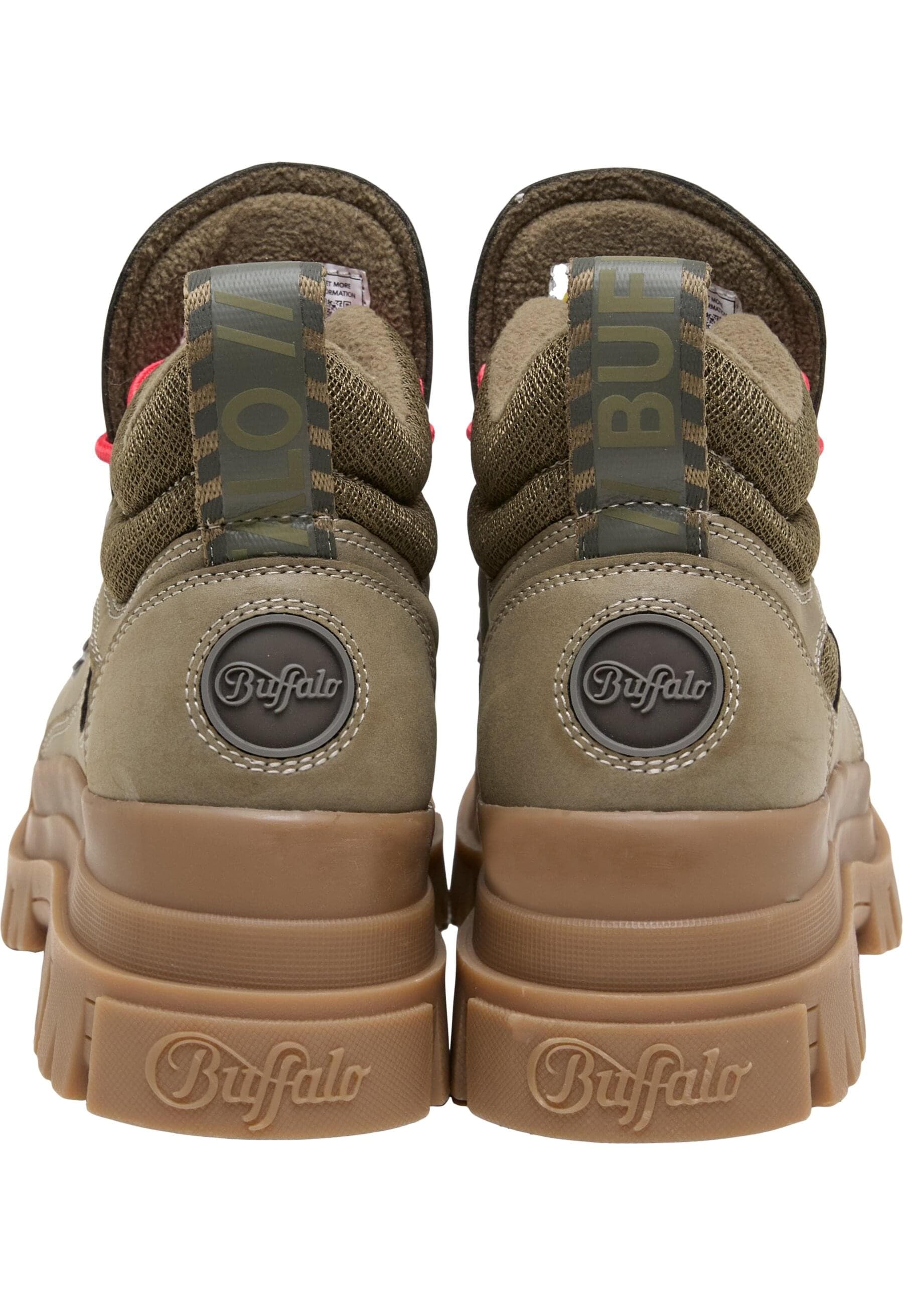 Buffalo Stiefel »Buffalo ASPHA LACE UP HIKE - VEGAN NUBUCK/MESH«