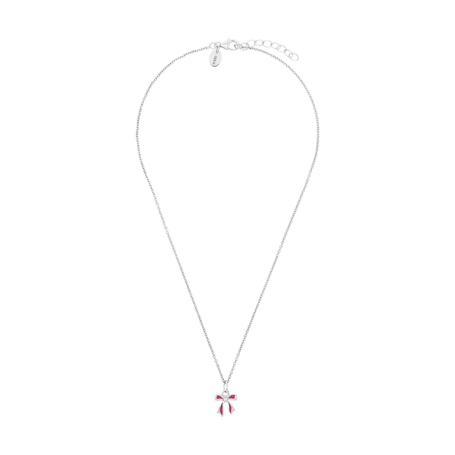 Prinzessin Lillifee Kette mit Anhänger »Schleife« mit Zirkonia (synth.)