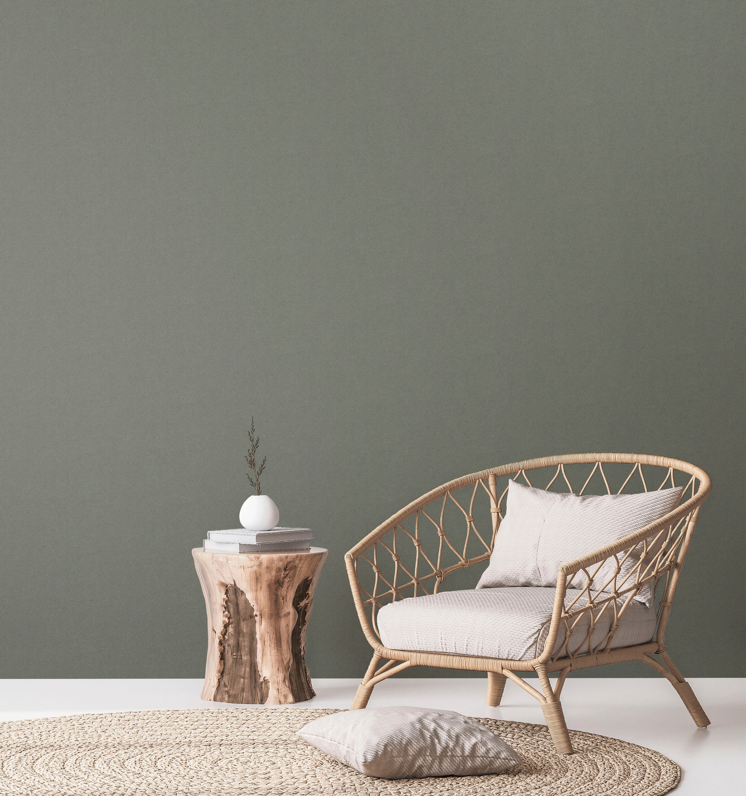 A.S. Création Vliestapete »Natural Living Textiloptik«, leicht glänzend-gemustert-abstrakt, Tapete Uni Vlies Wand Tapeten Wohnzimmer Schlafzimmer Küche Flur Optik