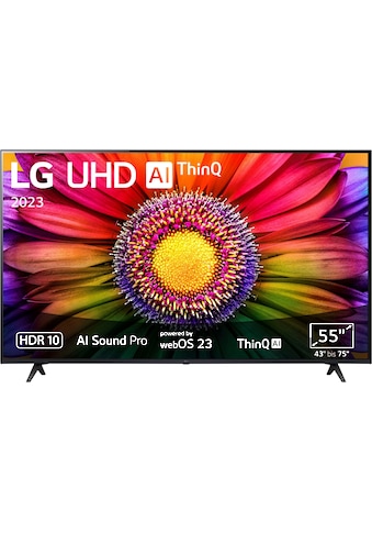 LED-Fernseher »55UR80006LJ«, 139 cm/55 Zoll, 4K Ultra HD, Smart-TV