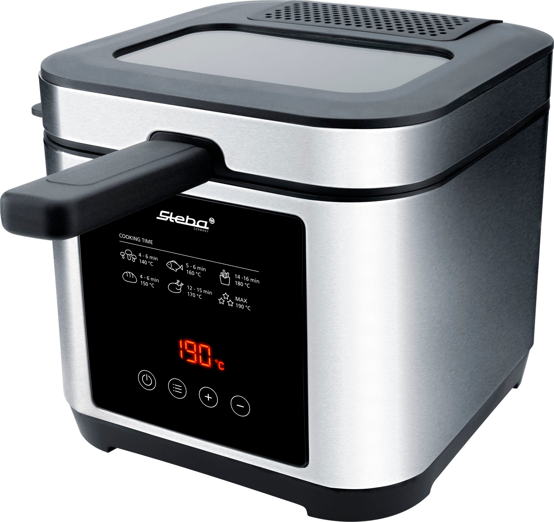 Steba Fritteuse »DF 150, 2,5 Liter Volumen«, 1200 W, Fassungsvermögen 2,5 l günstig online kaufen
