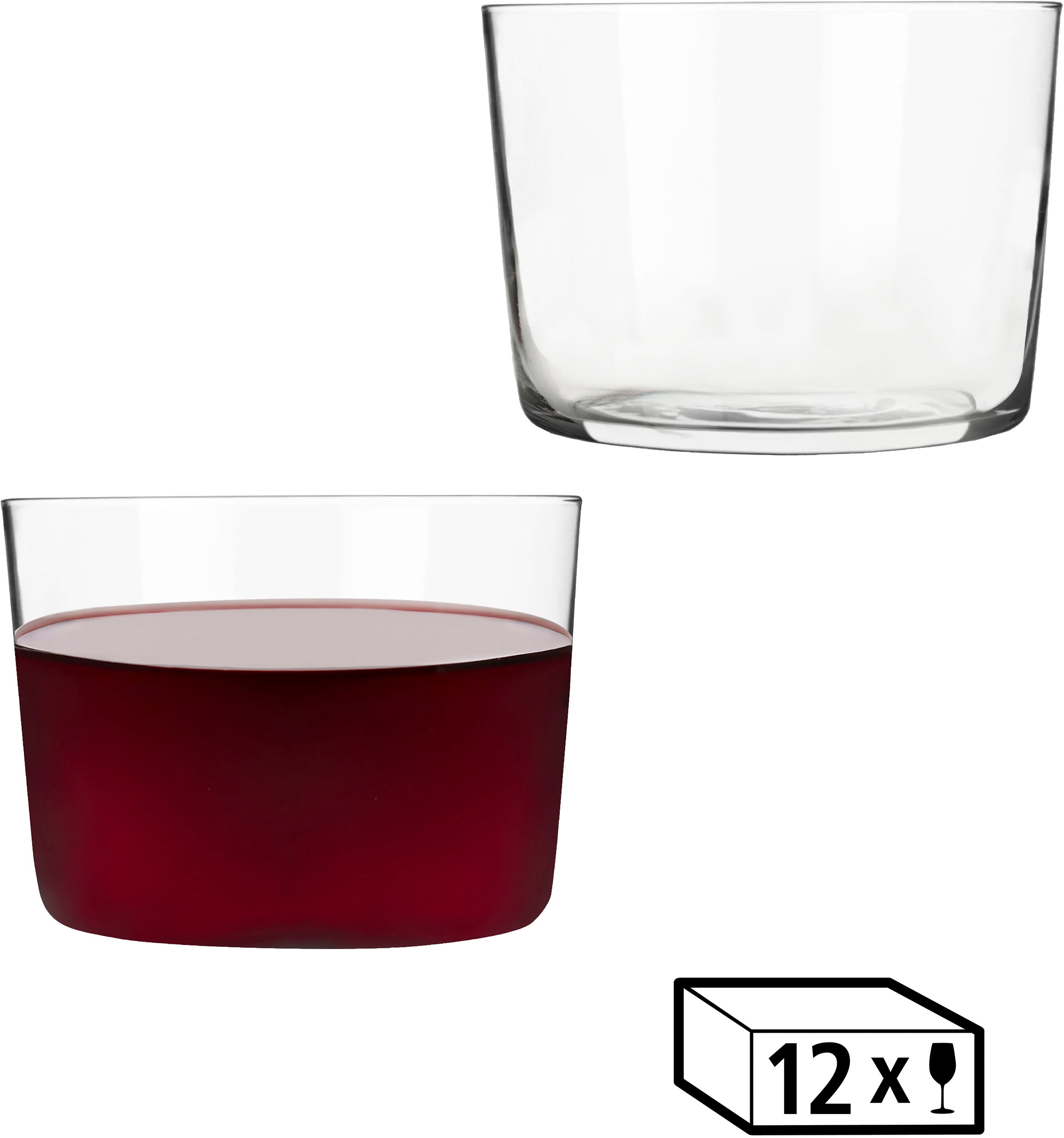 LIBBEY Gläser-Set »Libbey Rocks Glas, 12er Set -CIDRA-«, (Set, 12 tlg.), 22 günstig online kaufen
