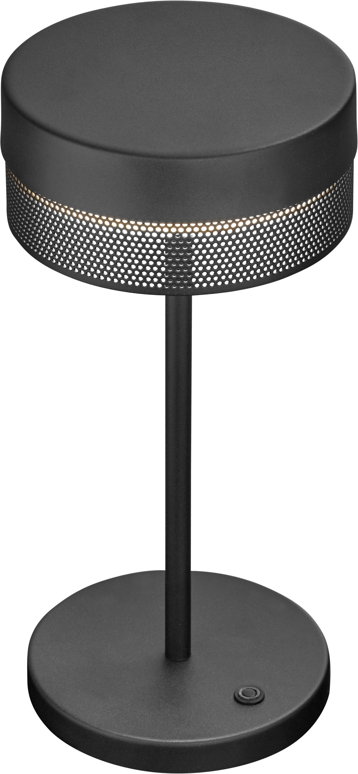HELL höllisch gutes Licht LED Tischleuchte »MESH-B« LED-Modul 1 Stk. Warmweiß Tastdimmer, IP54