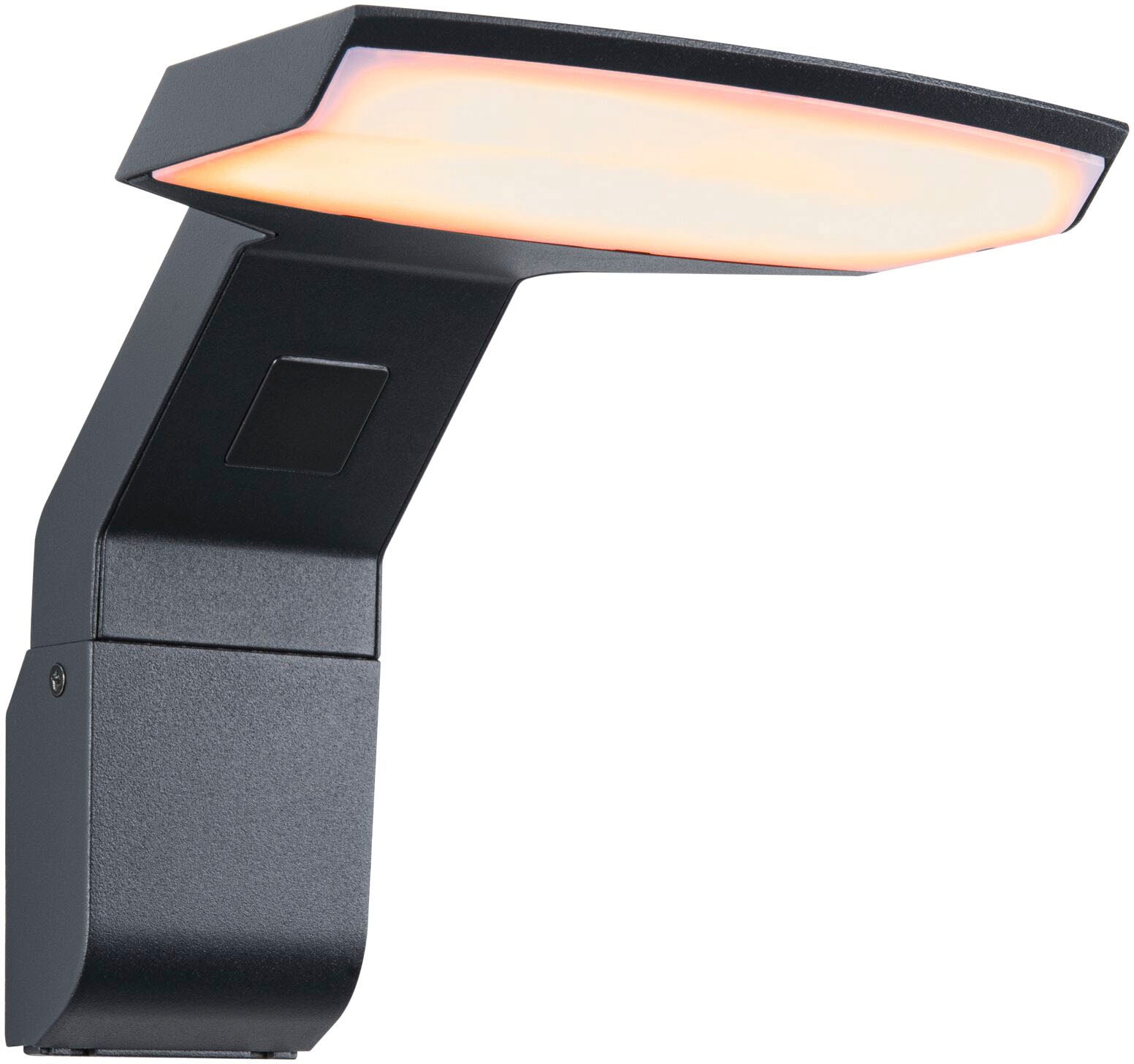 Paulmann LED Außen-Wandleuchte »Zenera 230V anthrazit 2.200 - 3.000 K«, 1 f günstig online kaufen
