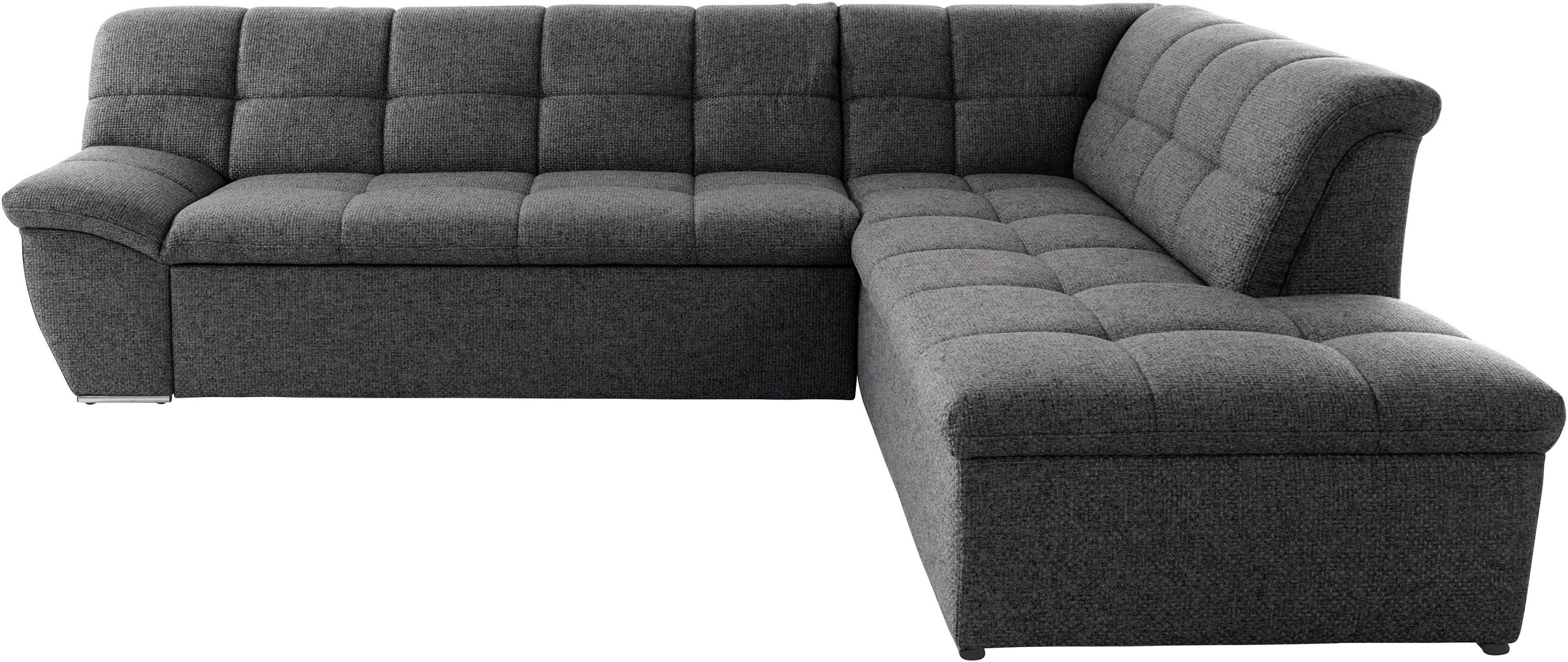 DOMO collection Ecksofa »Lagoa L-Form«, wahlweise mit Bettfunktion, frei im Raum stellbar, große Farbvielfalt