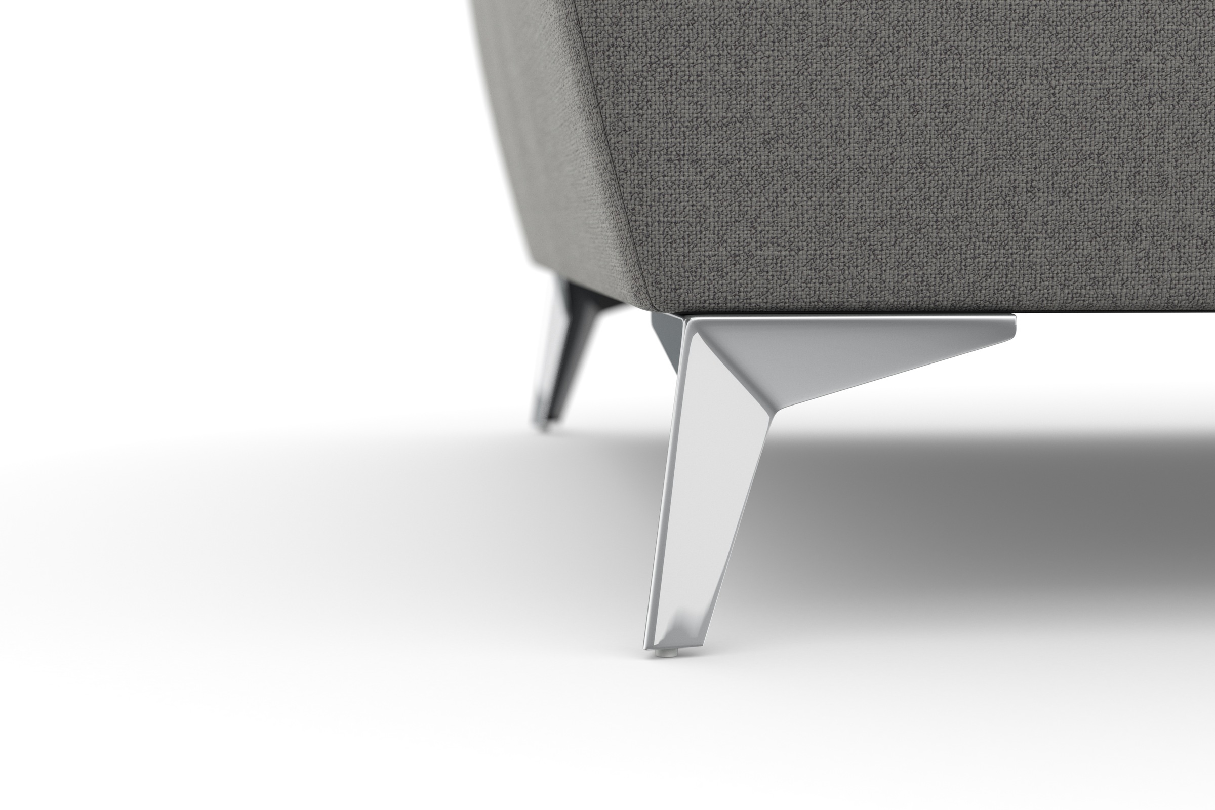 sit&more 2-Sitzer »Latigo«, mit hochwertigen Metallfüßen