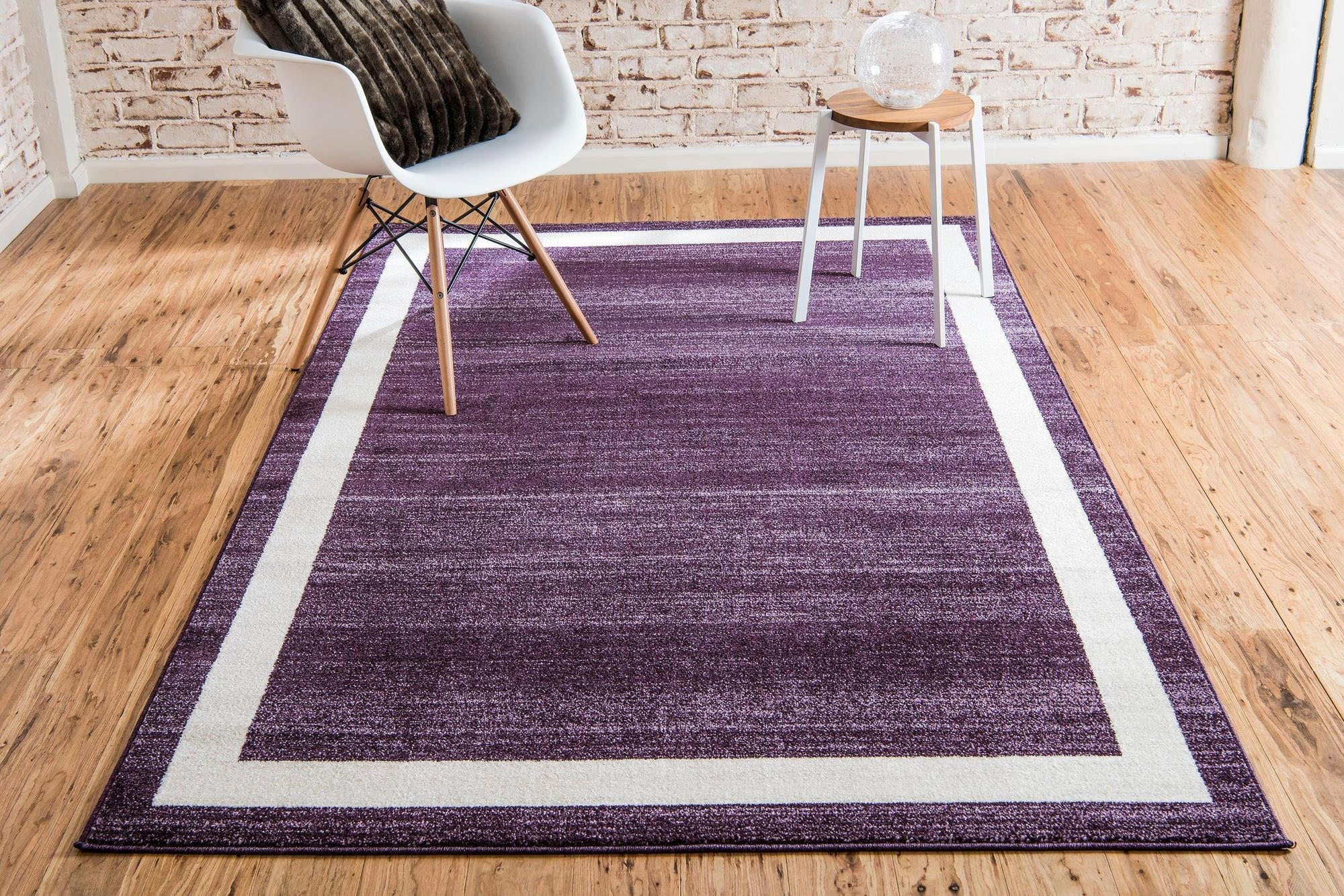 Myflair Möbel & Accessoires Teppich »Good Times Lagerräumung«, rechteckig, 13 mm Höhe, Kurzflor, gewebt, melierte Optik, mit Bordüre