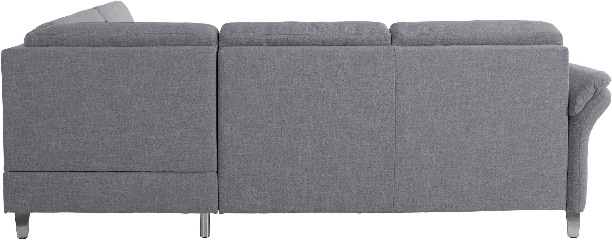 sit&more Ecksofa »Clio L-Form«, wahlweise mit Bettfunktion und Bettkasten, inklusive Federkern