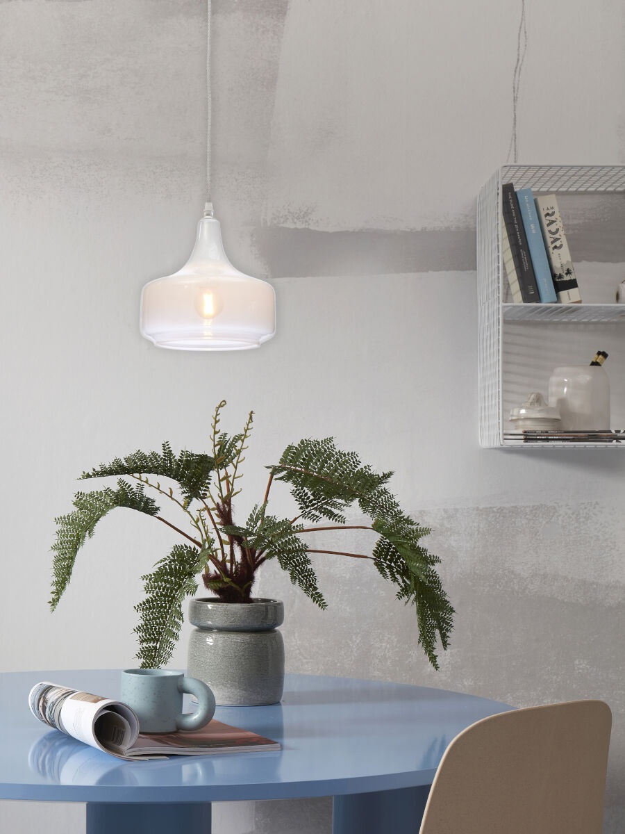it's About RoMi Hängeleuchte »REYKJAVIK«, 1 flammig, Leuchtmittel E27 | LED wechselbar, Glass mit Farbeverlauf