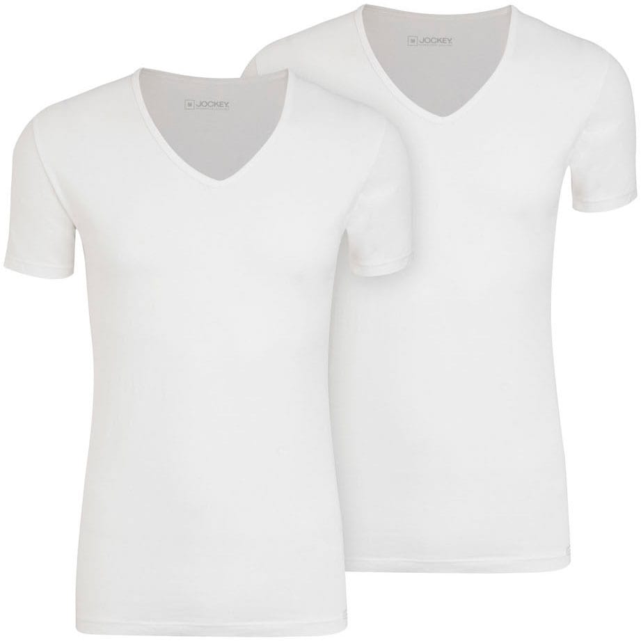 Jockey Unterziehshirt »Cotton +« 2er Pack, in lockerer Passform günstig online kaufen