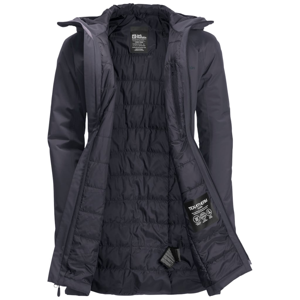 Jack Wolfskin Winterjacke »HEIDELSTEIN INS JKT W«, mit Kapuze