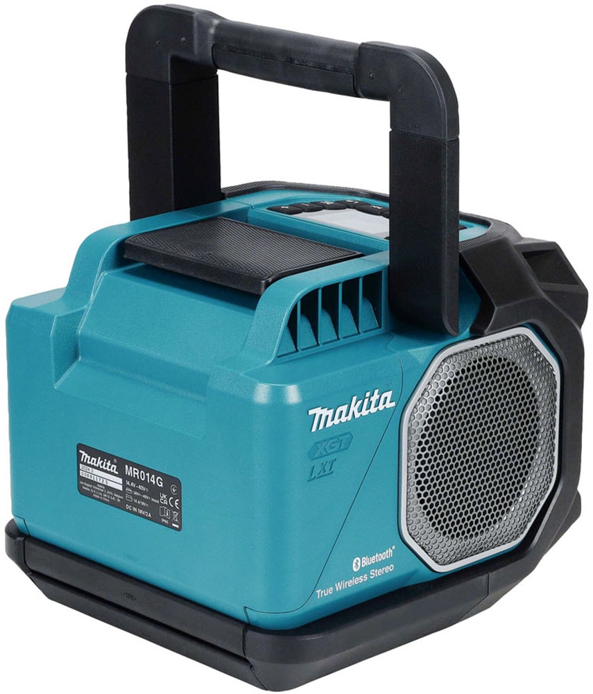 Makita Bluetooth-Lautsprecher »»MR014GZ««, (XGT • LXT • AC/DC • Bluetooth • Mikrofon), ohne Akku, ohne Ladegerät