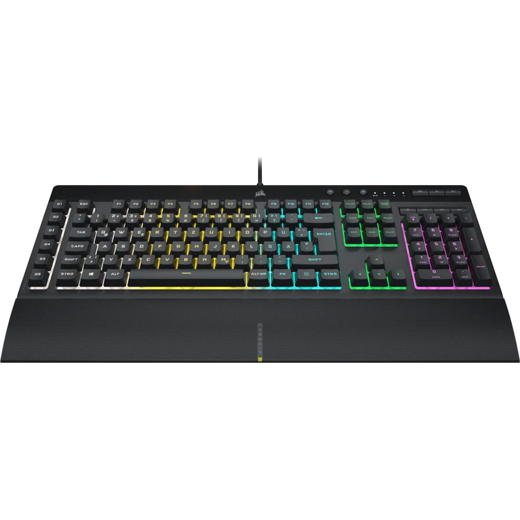 Corsair Gaming-Tastatur »K55 RGB PRO«, (Ziffernblock-USB-Anschluss-Fn-Tasten)