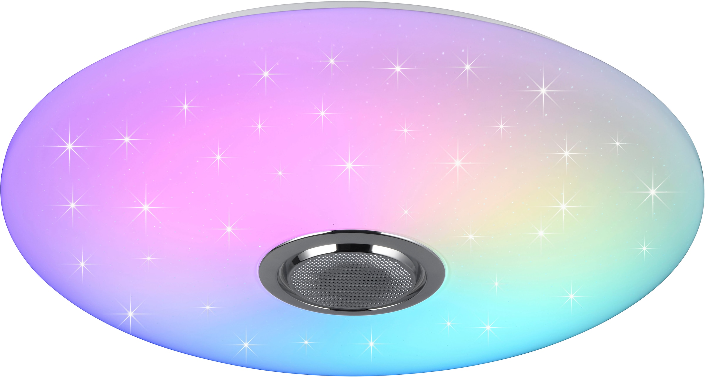 REALITY Leuchten LED Deckenleuchte »MUSICA, LED Deckenlampe mit Bluetooth L günstig online kaufen
