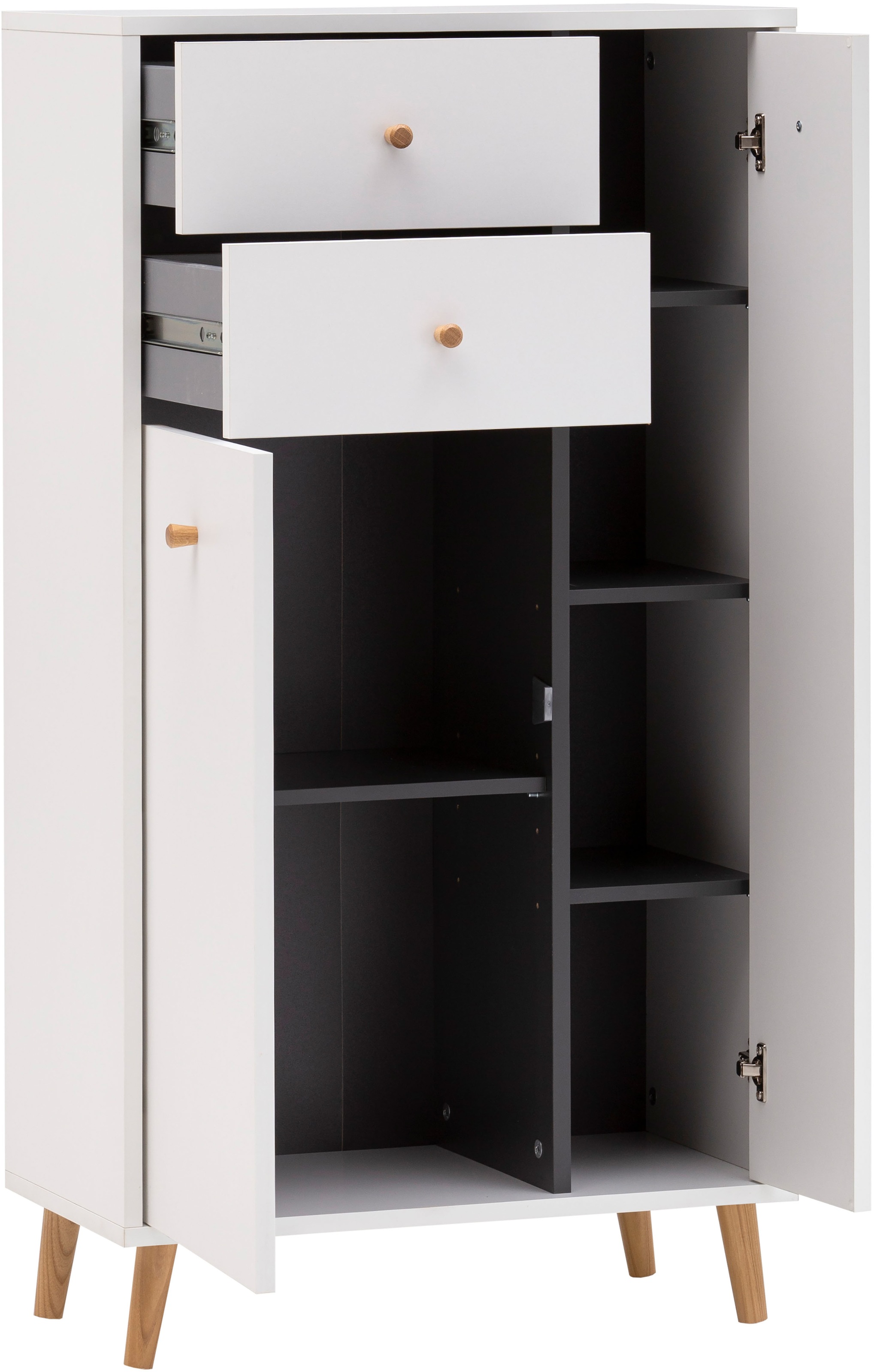 Schildmeyer Highboard »Bjarne, Breite 60,2 cm« 1 Stk. tlg. Made in Germany
