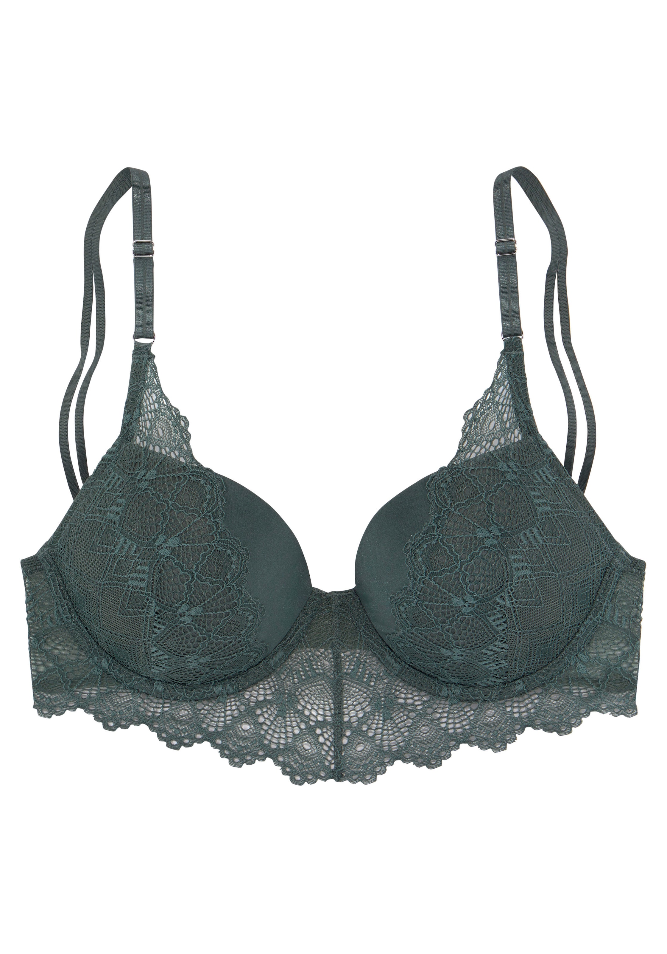 s.Oliver Push-up-BH »Elise«, aus modischer Spitze, Dessous