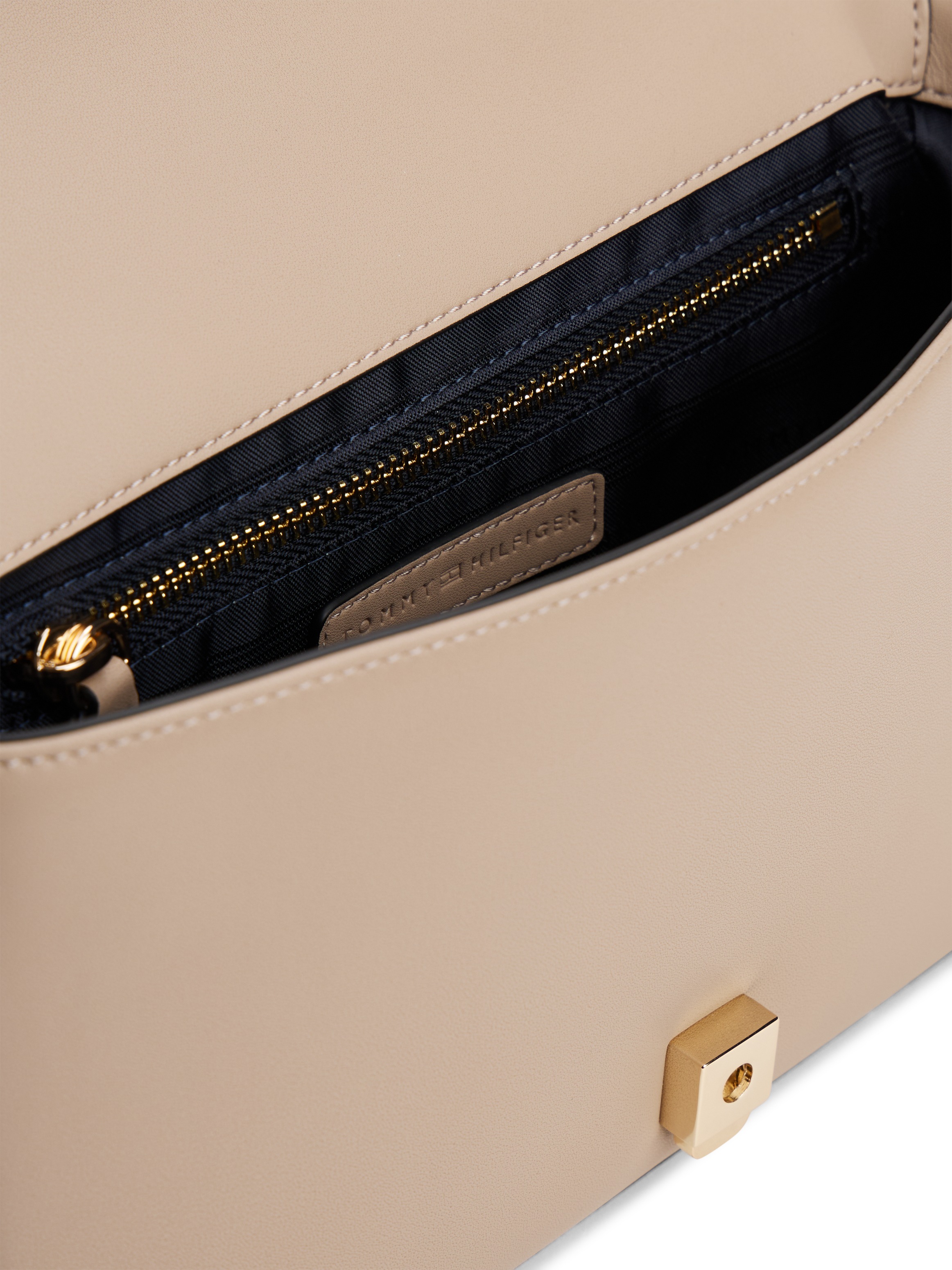Tommy Hilfiger Umhängetasche »TH FEMININE CONV CROSSOVER«, Damen-Schultertasche, Clutch, Minibag mit modischer Steppung