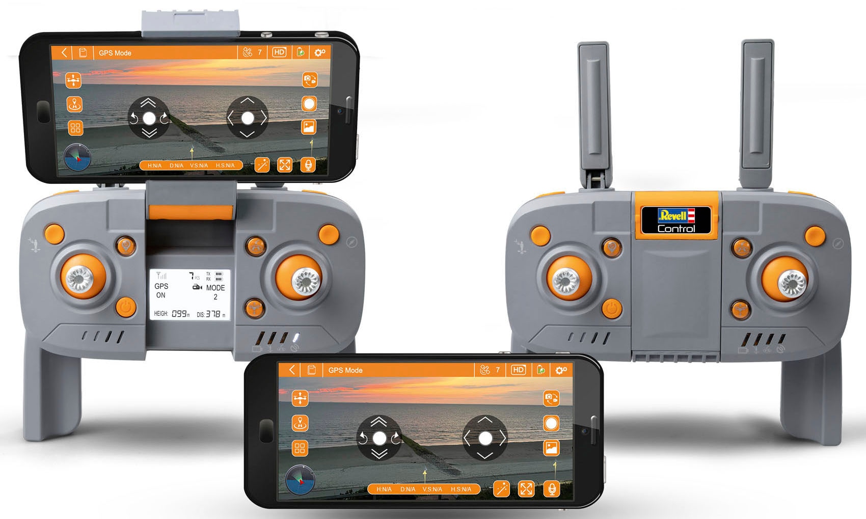 Revell® RC-Quadrocopter »Navigator NXT, 2,4 GHz«, über Smartphone bedienbar