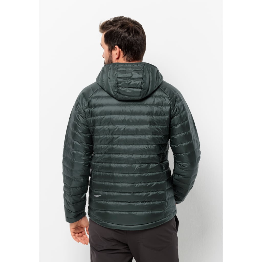 Jack Wolfskin Daunenjacke »PASSAMANI DOWN HOODY M«, mit Kapuze