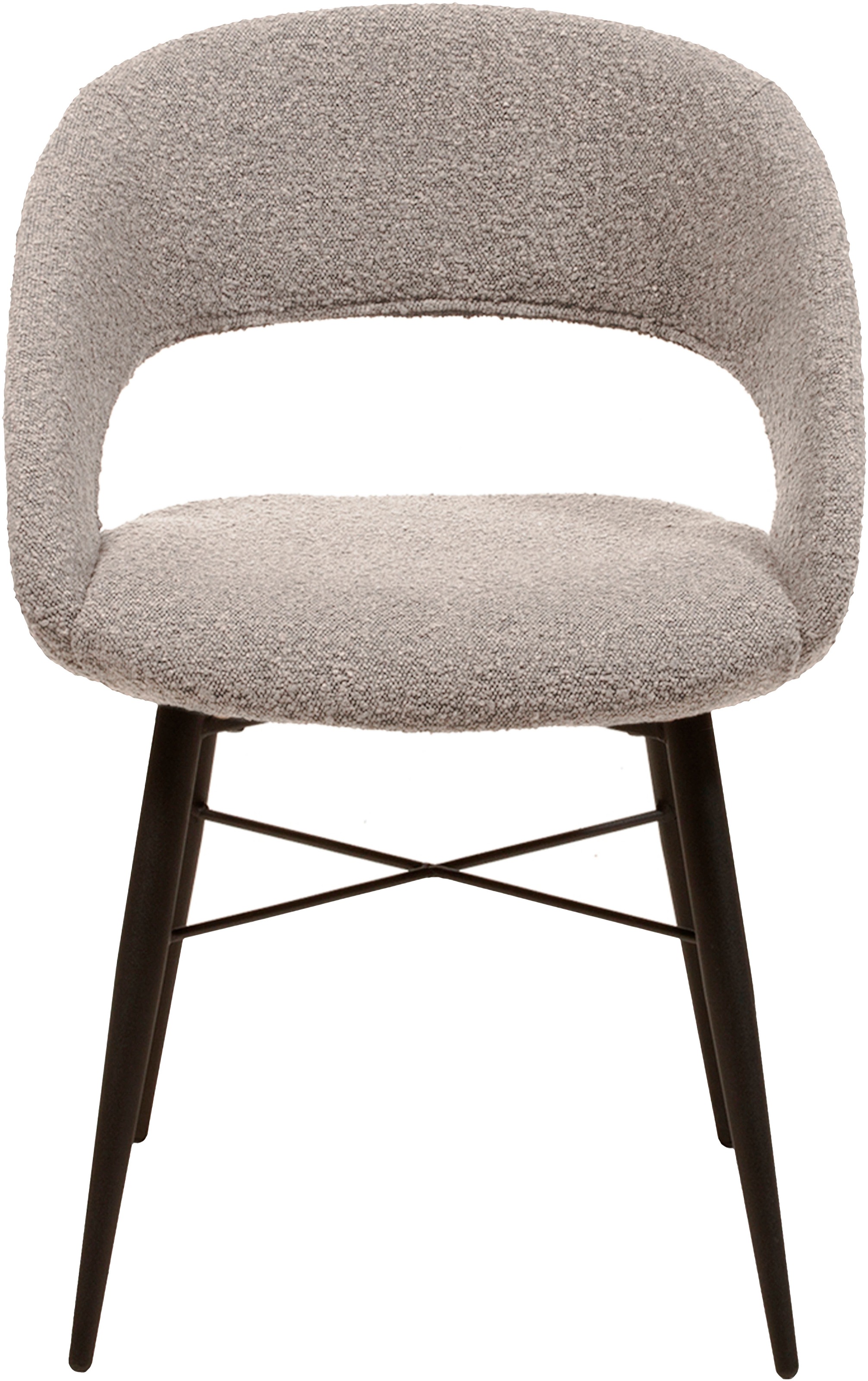 OMG Design Esszimmerstuhl »Marley« (Set) 1 Stk.mit modernem Cut-Out, Bouclé günstig online kaufen