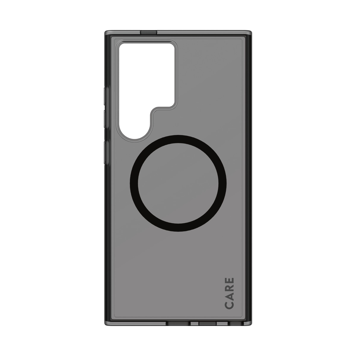 CARE by PanzerGlass Handyhülle »Magnetic Compatible Smokey Case für Samsung Galaxy S24 Ultra«, Backcover, Schutzhülle, Handyschutzhülle, Case, Schutzcase, stoßfest