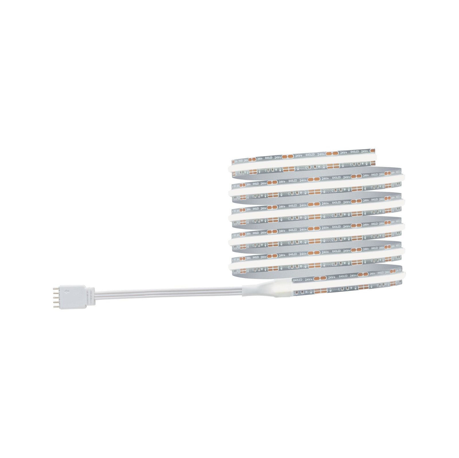 Paulmann LED-Streifen »MaxLED 500 Basis Set 1,5m 10W 230/24V silber Kunststoff«, 1 St.-flammig, Full-Line COB 2700-6500K TunableWhite