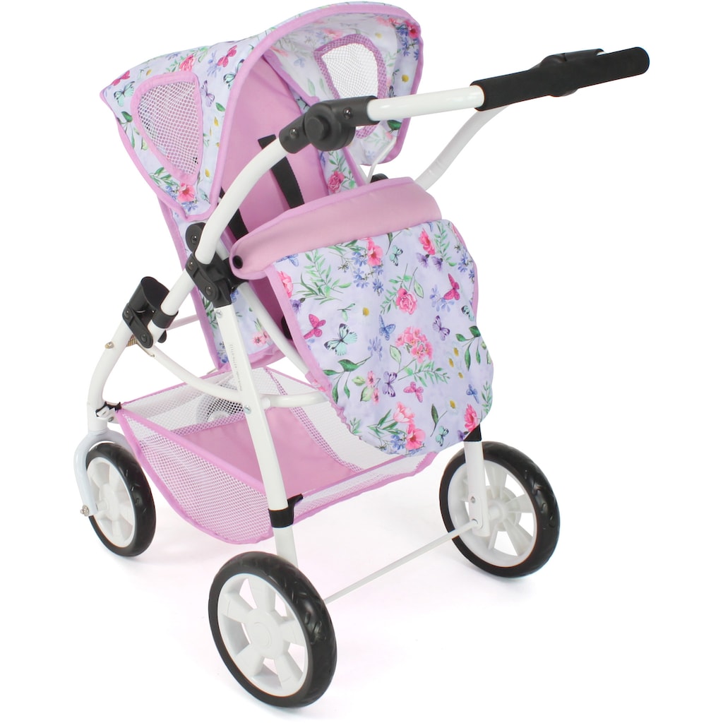 CHIC2000 Kombi-Puppenwagen »Emotion All In 3in1, Flowers«