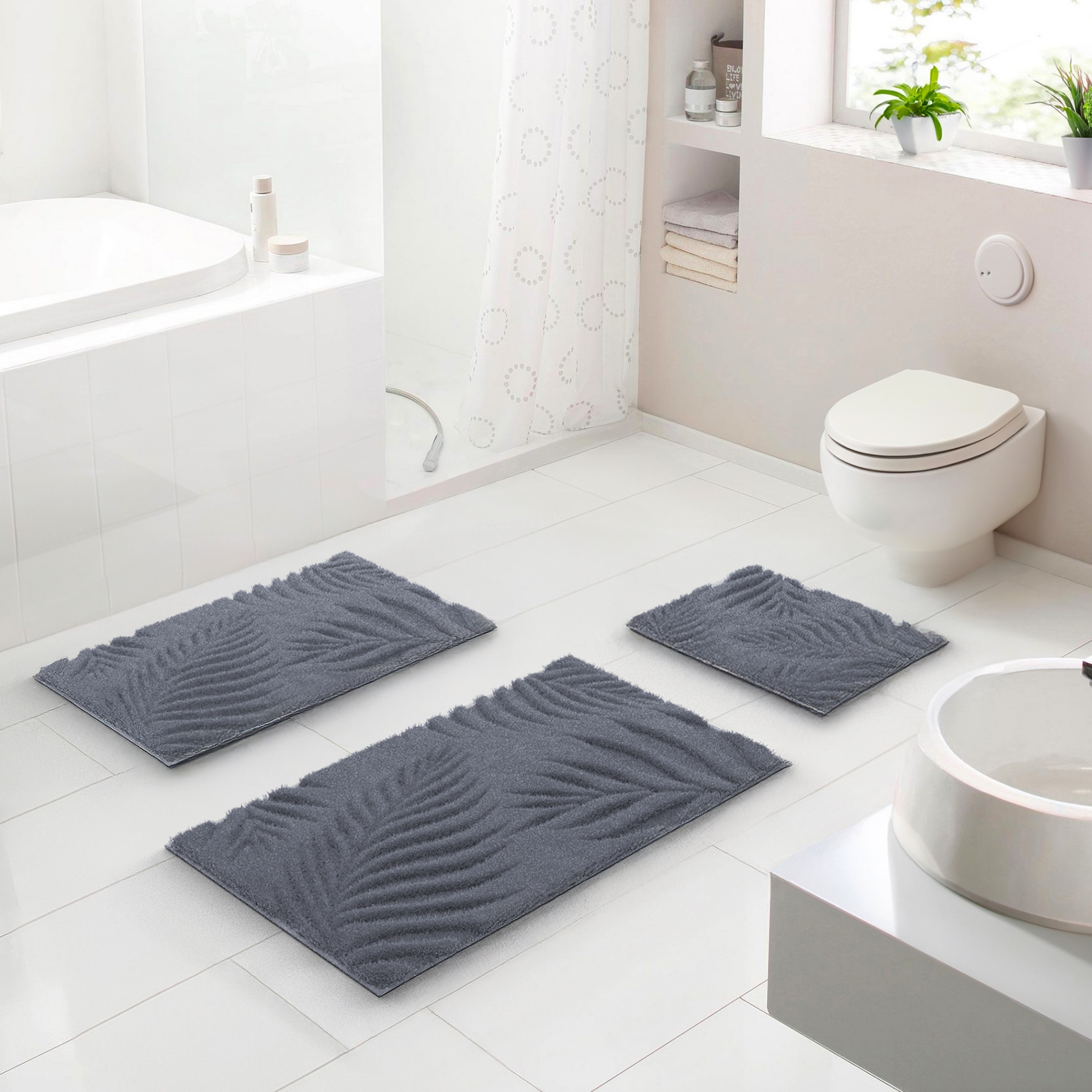 Grund Badematte »Ferya« Höhe 20 mm rutschhemmend beschichtet fußbodenheizun günstig online kaufen