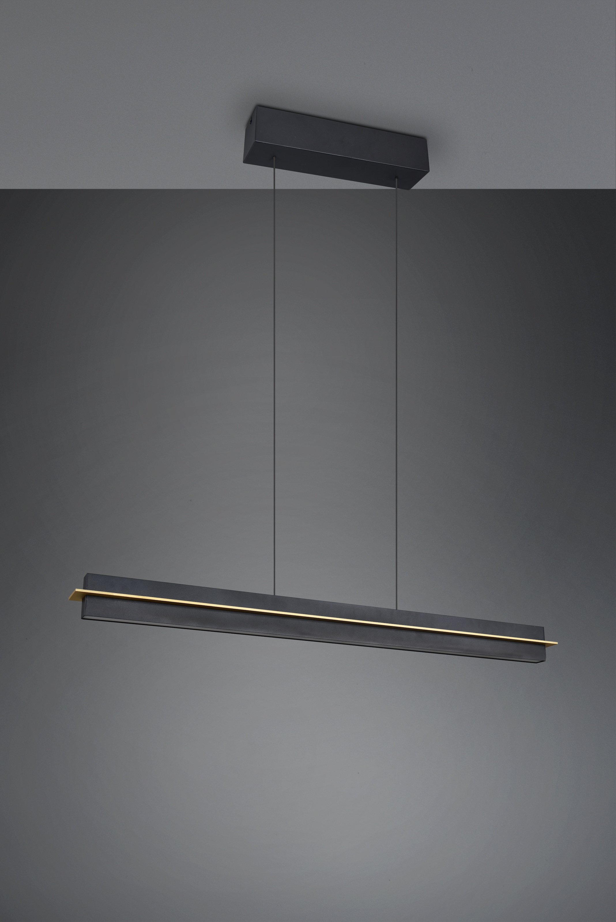 TRIO Leuchten LED Pendelleuchte »EMERSON, LED Hängeleuchte höhenverstellbar, 4-Stufen Touch Dimmer«, 1 flammig, Leuchtmittel LED-Board | LED fest integriert, Lichtfarbe einstellbar 2700-5000K warm- bis kaltweiß, Höhe max 150 cm
