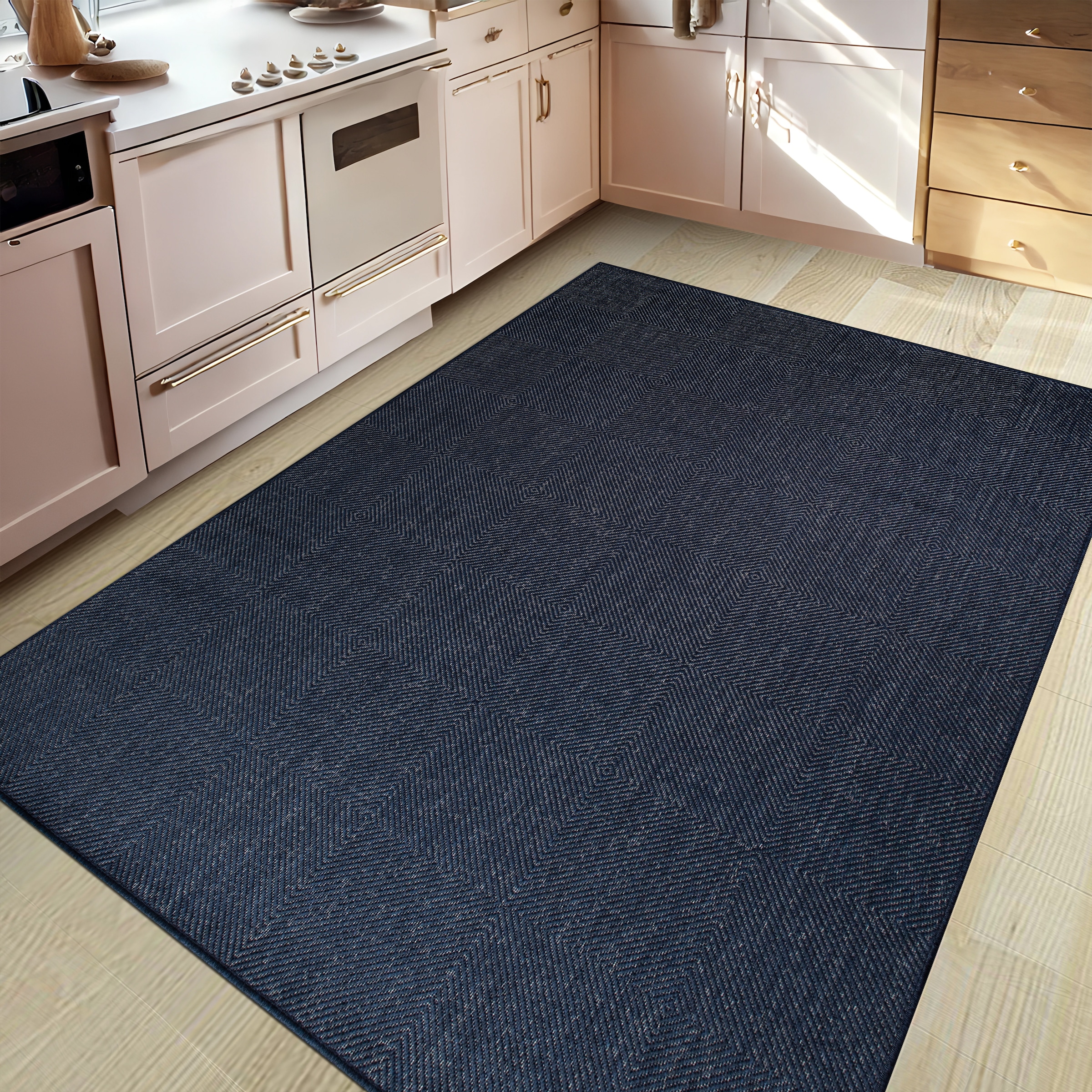 my home Teppich »Anna, auch als Läufer erhältlich«, rechteckig, 3 mm Höhe, In- und Outdoor geeignet, Sisal-Optik, Wetterfest & UV-beständig