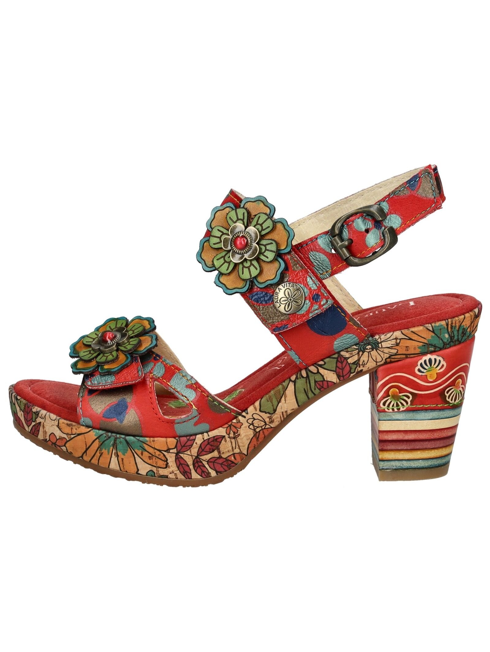 LAURA VITA Riemchensandale »LAURA VITA Sandalen Leder«