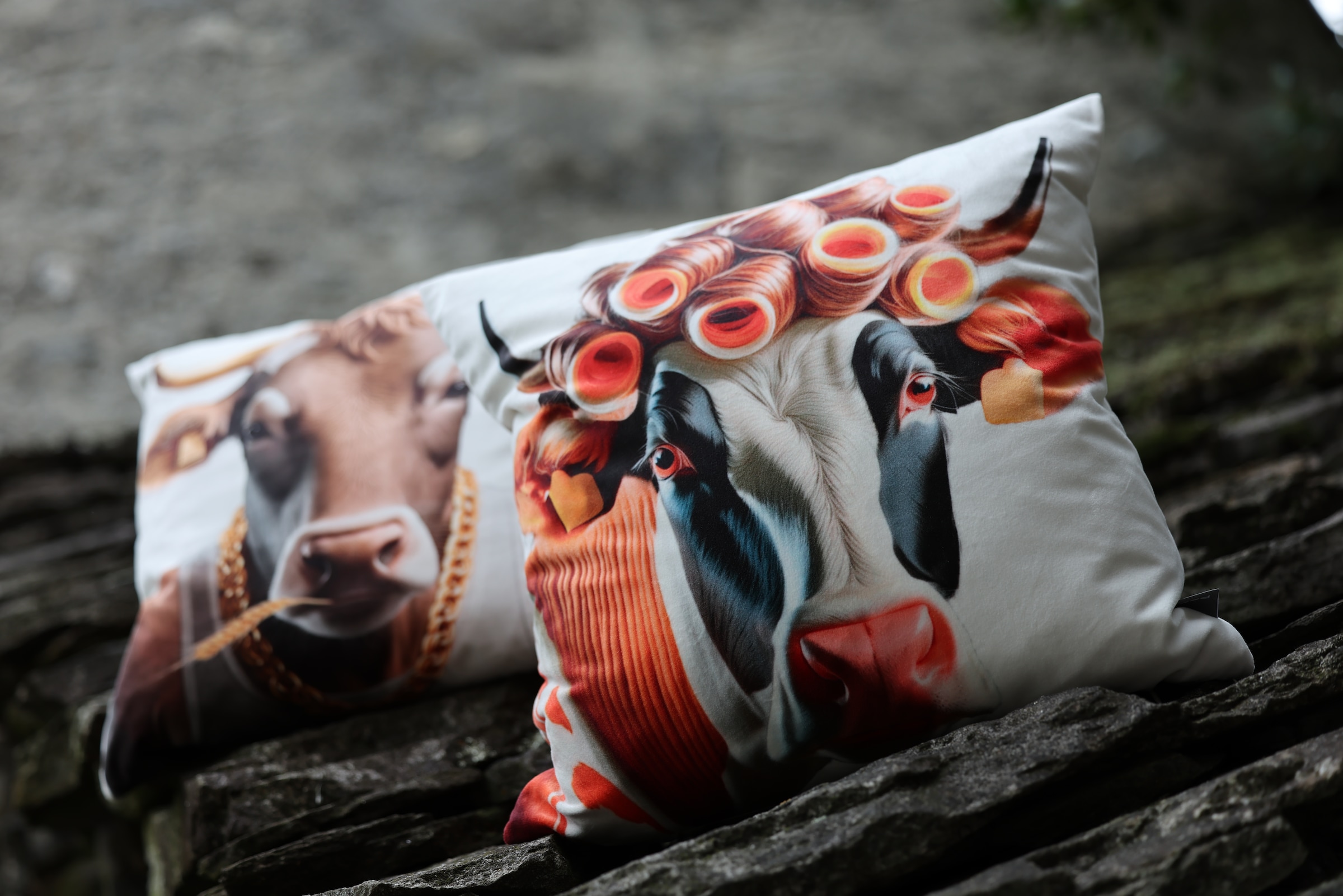 PAD Dekokissen »Farm«, Made in Europe, Kissenhülle ohne Füllung, 1 Stück