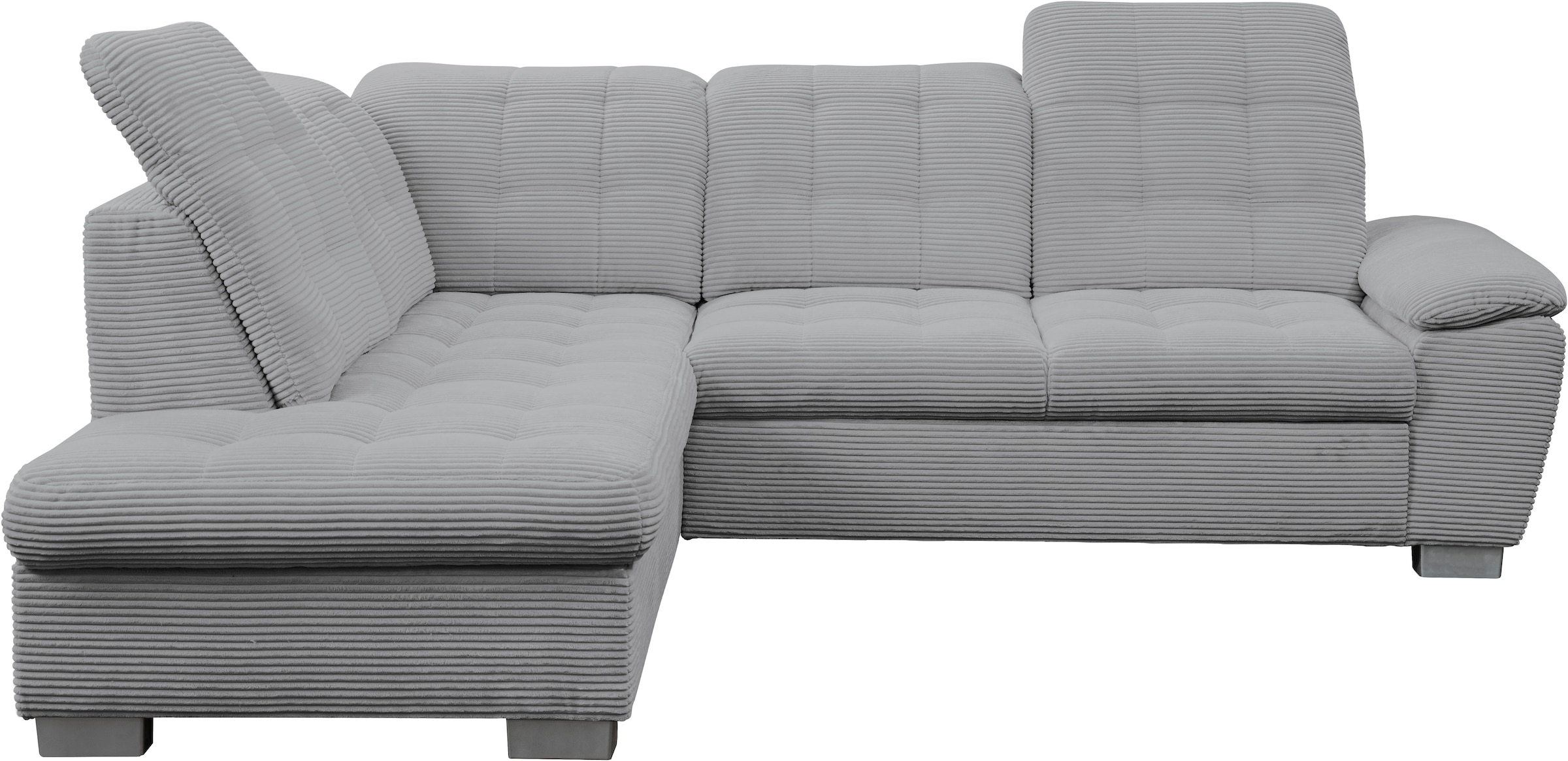 WERK2 Ecksofa »Bonny inkl. Kopfteilverstellung, Bettfunktion, Stauraum, L-F günstig online kaufen