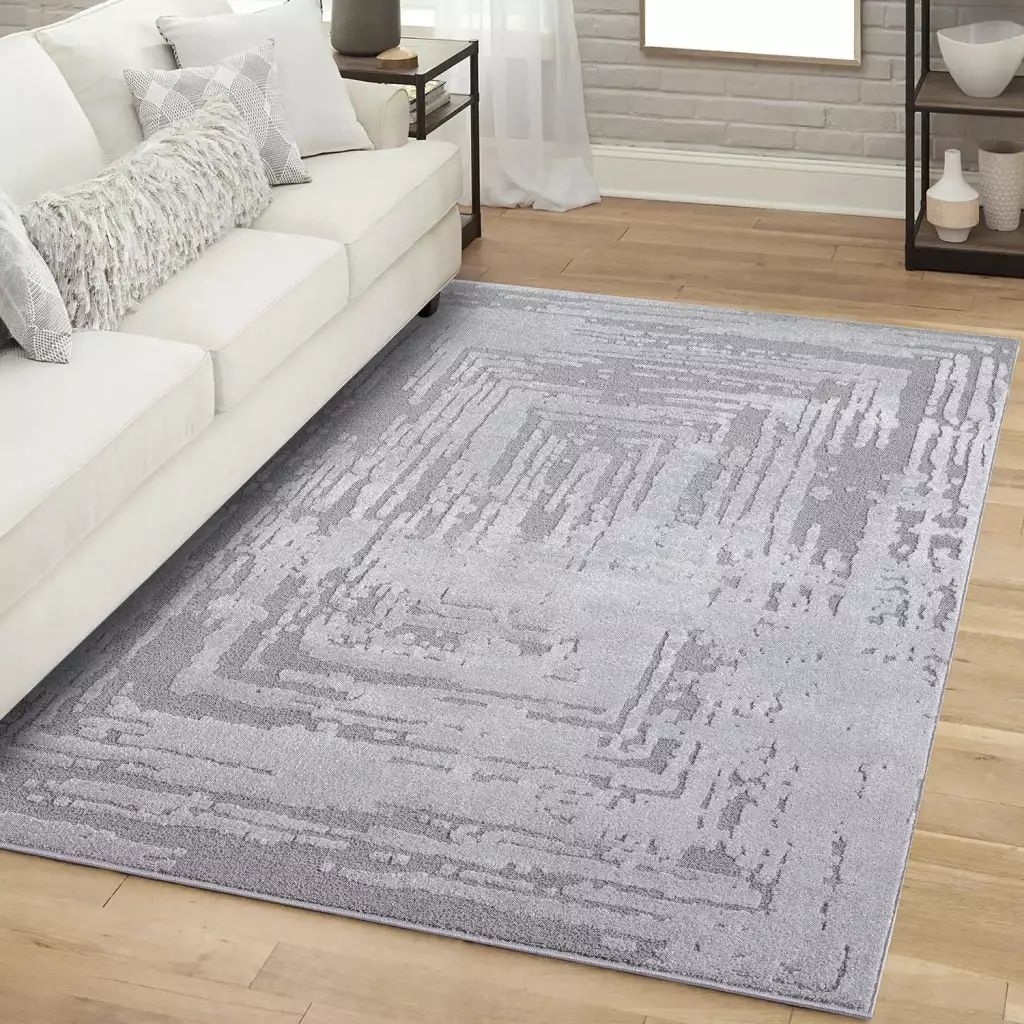 Carpet City Teppich »FLAIR171«, rechteckig, 11 mm Höhe, Kurzflor-Teppich, Skandi-Stil, Wohnzimmer