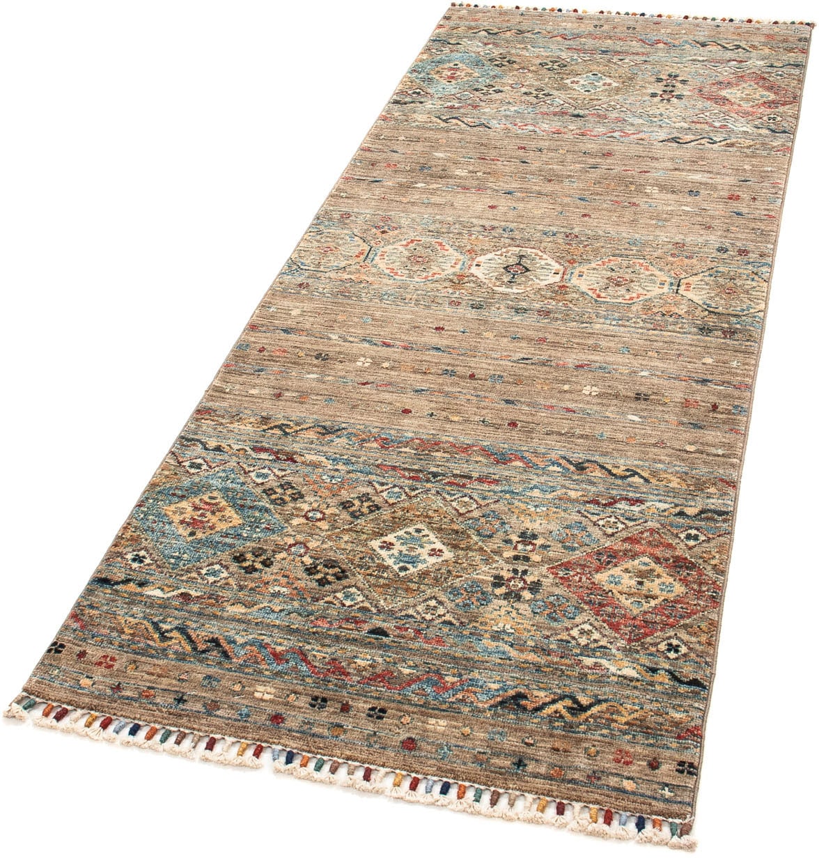 morgenland Orientteppich »Ziegler - 196 x 72 cm - mehrfarbig«, rechteckig, günstig online kaufen