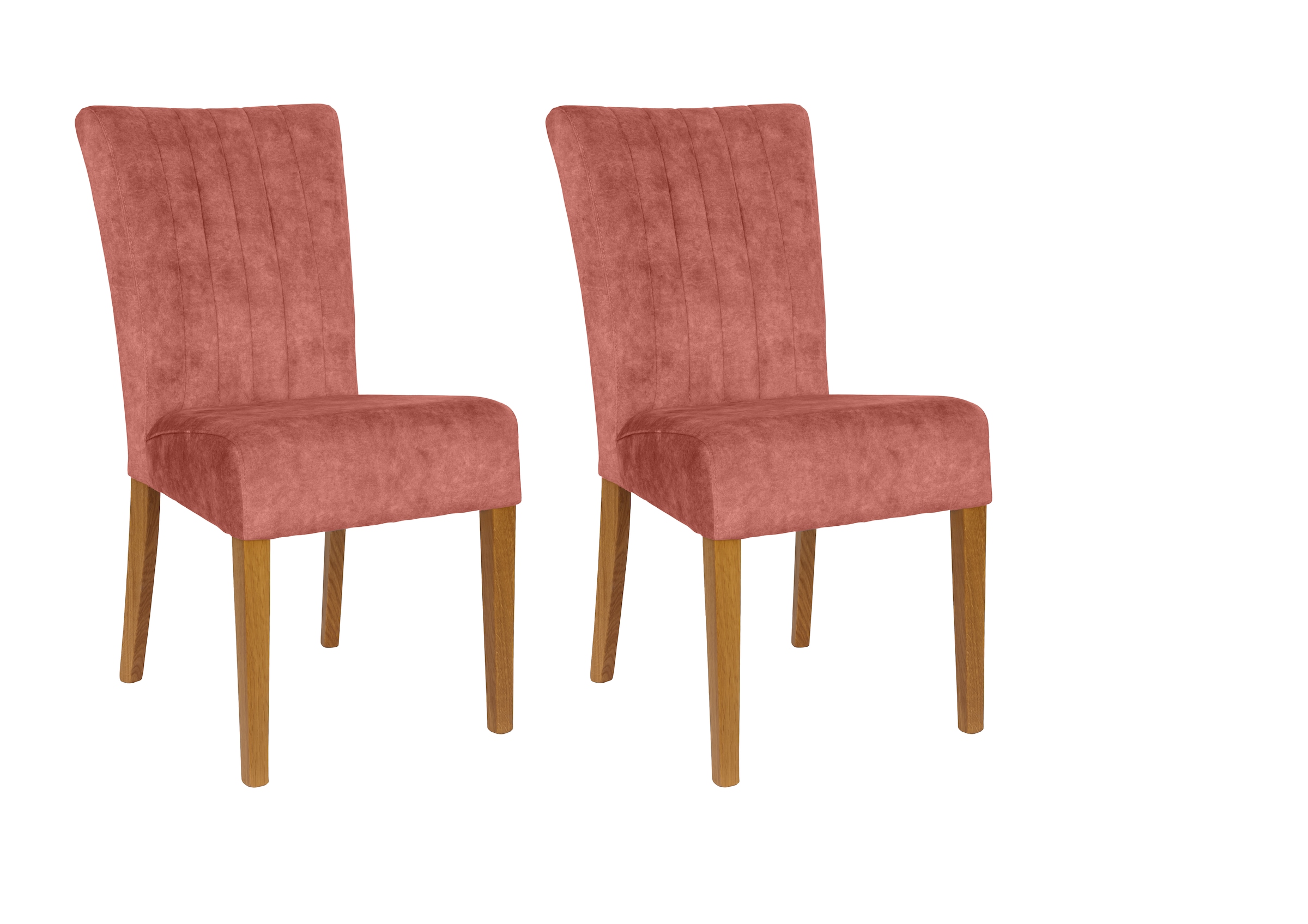 Home affaire 4-Fußstuhl (Set) 2 Stk.vertikale Nähte in der Rückenlehne günstig online kaufen