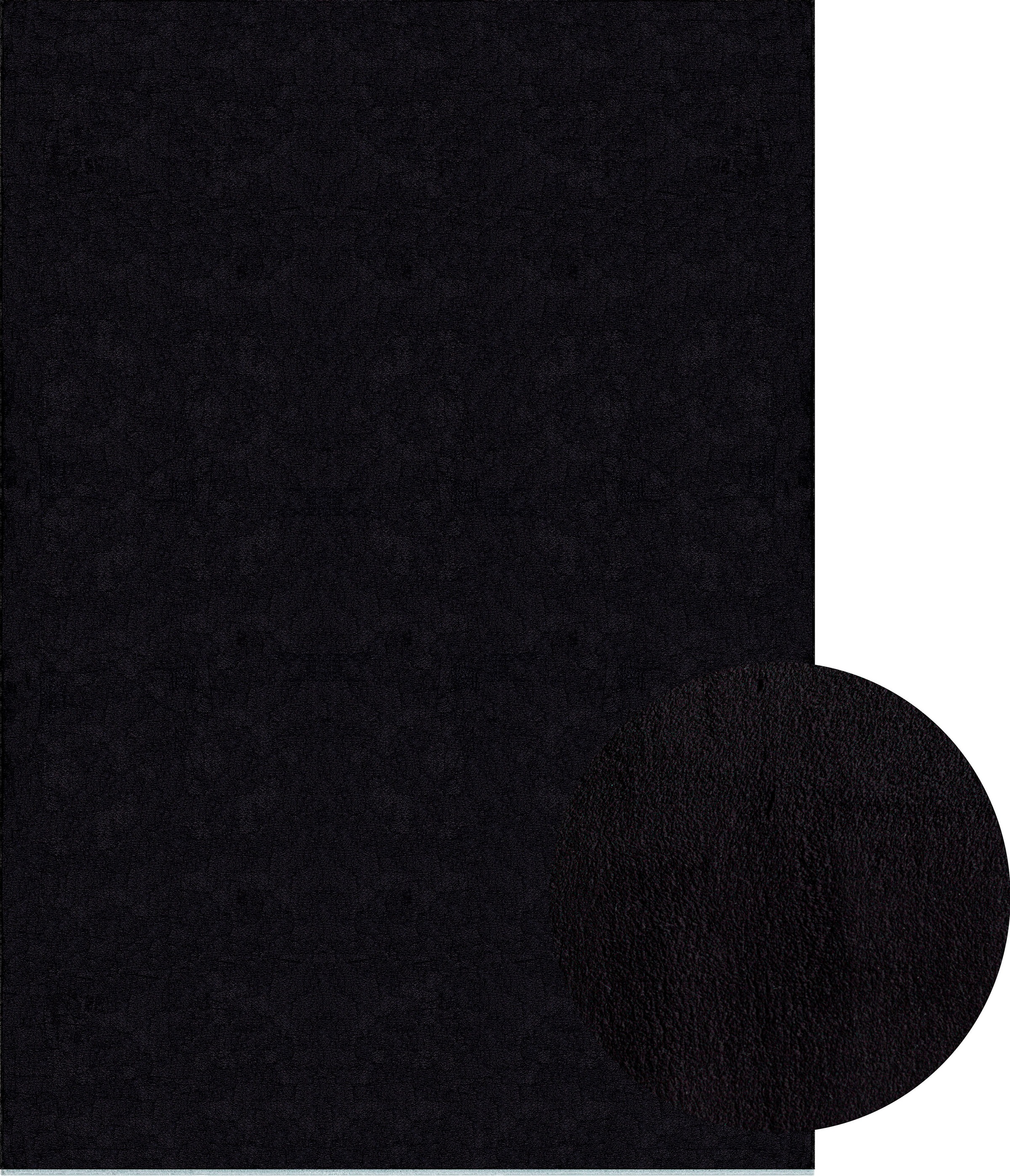 merinos Teppich »Loft 37, und waschbar bestellen Kunstfellteppich«, Fell Haptik, und Anti-Rutsch-Unterseite, kuschelig, bequem weich rechteckig, schnell