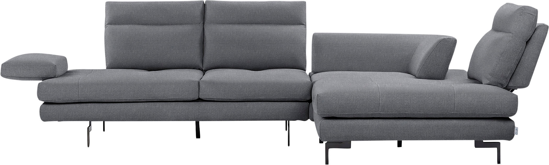 CALIA ITALIA Ecksofa »Toby Wing, Komfortsofa mit Sitzkomfort der Extraklass günstig online kaufen