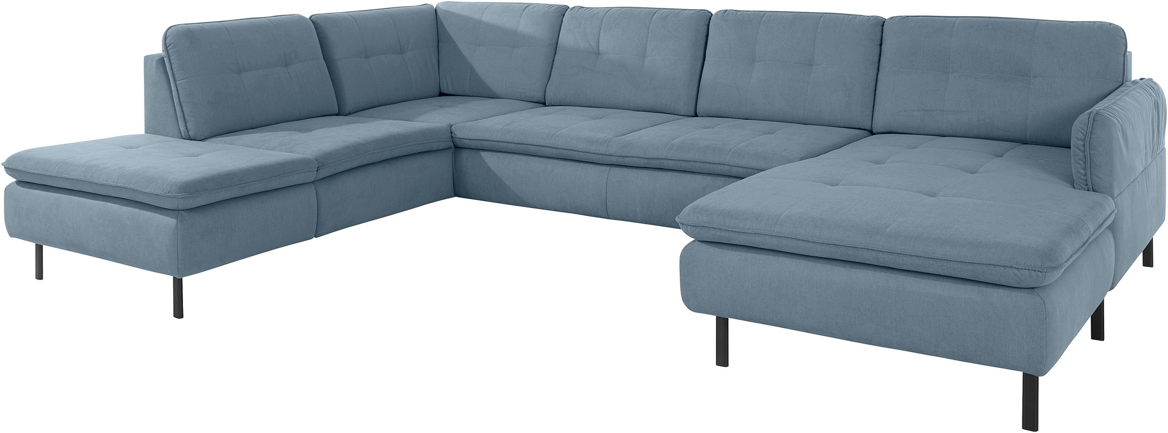 INOSIGN Wohnlandschaft »Birkholm U-Form«, Armlehnverstellung, auch in Easy Clean Bezug - mit Wasser zu reinigen