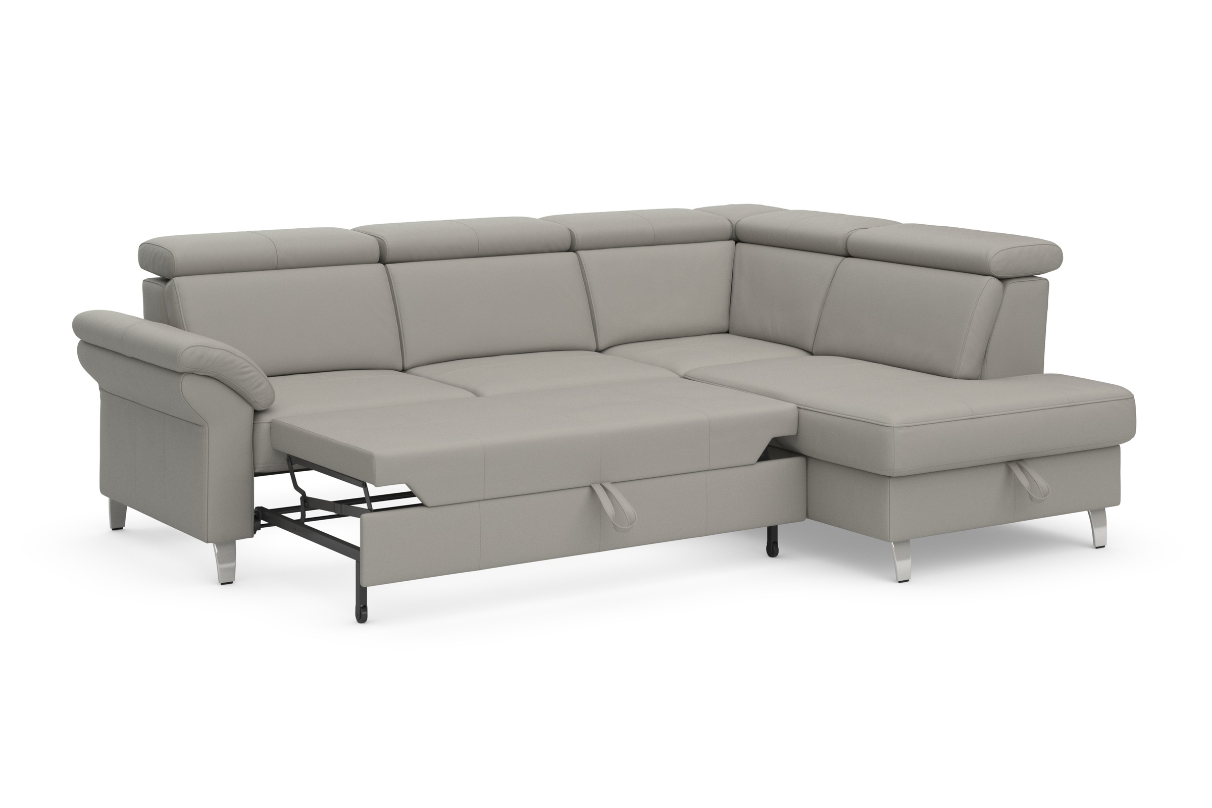 sit&more Ecksofa, inklusive Kopfteilverstellung, wahlweise mit Bettfunktion und Bettkasten