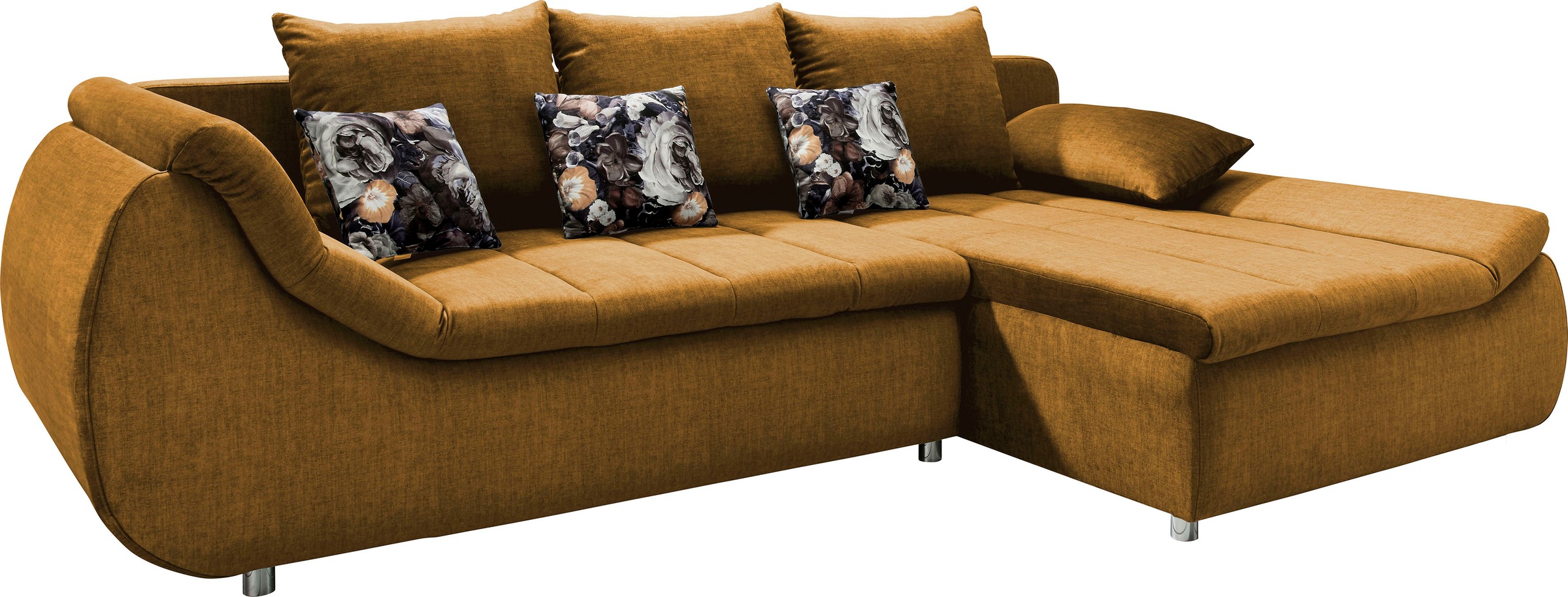 INOSIGN Ecksofa »Imola elegant und modern, aktuelle Steppung im Sitz, beque günstig online kaufen
