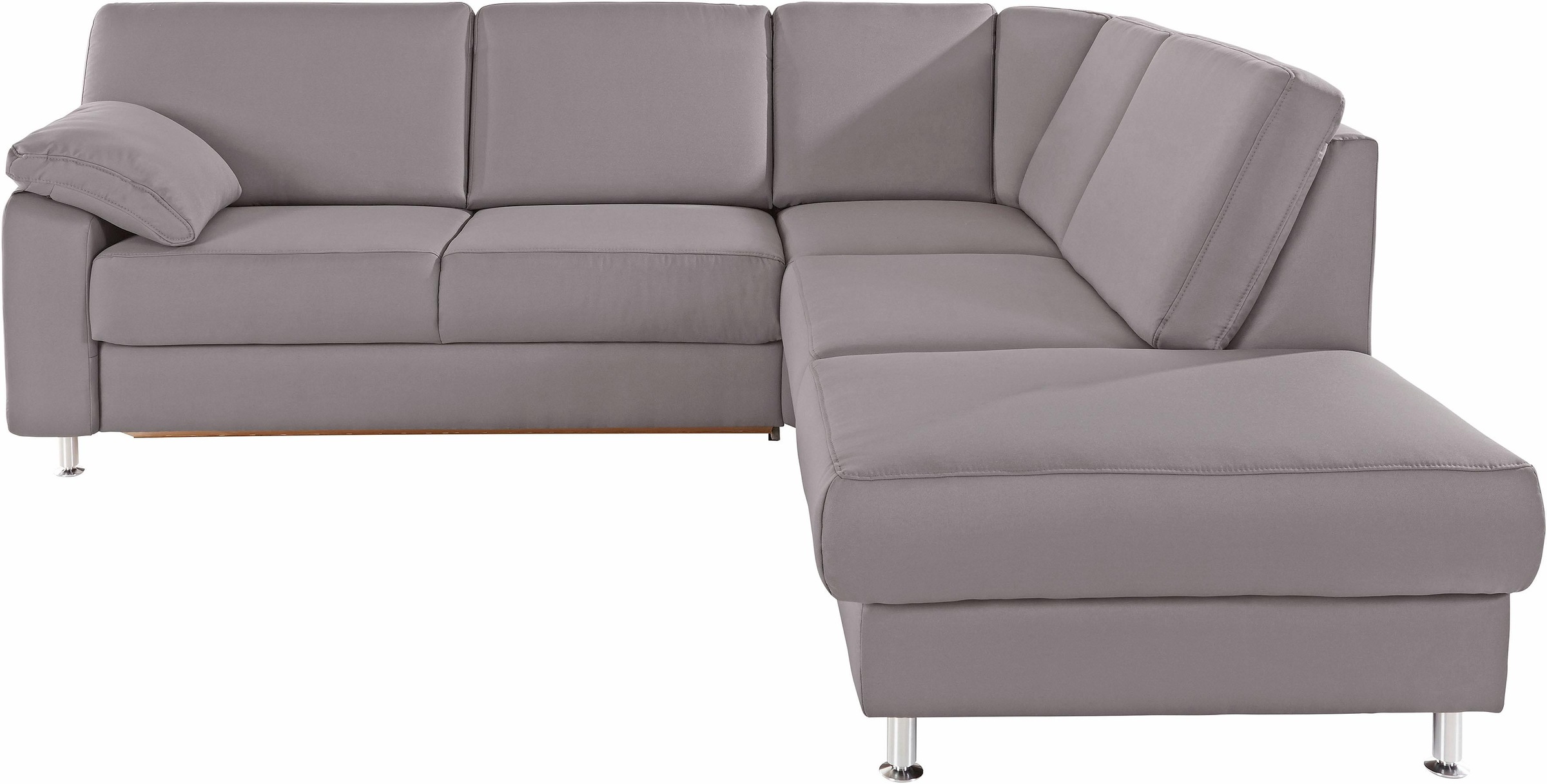 sit&more Ecksofa »Belfort L-Form«, wahlweise mit Vorziehsitz und Bettkasten