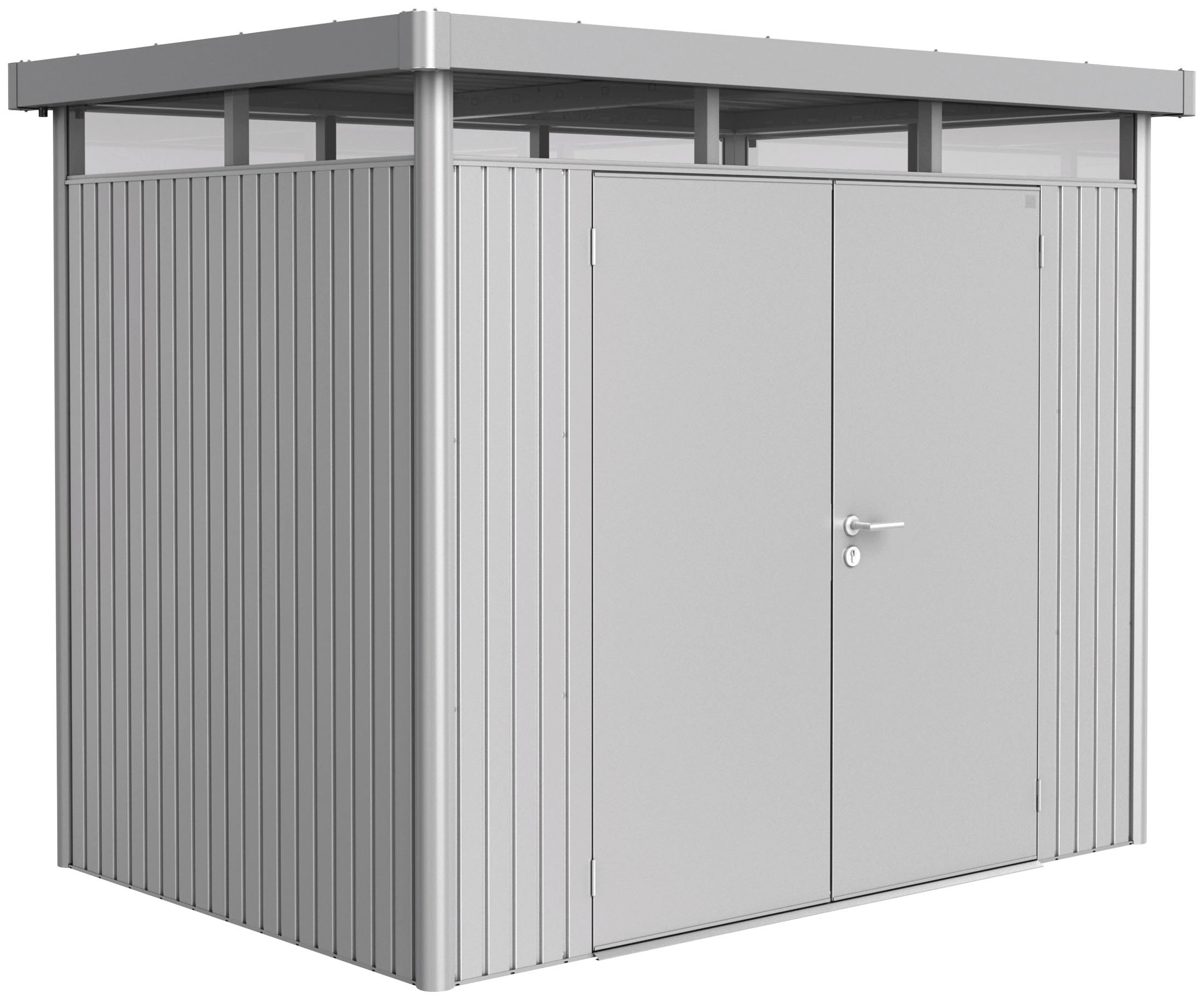 Bild von Biohort Gerätehaus »HighLine Gr. H2«, silber-metallic