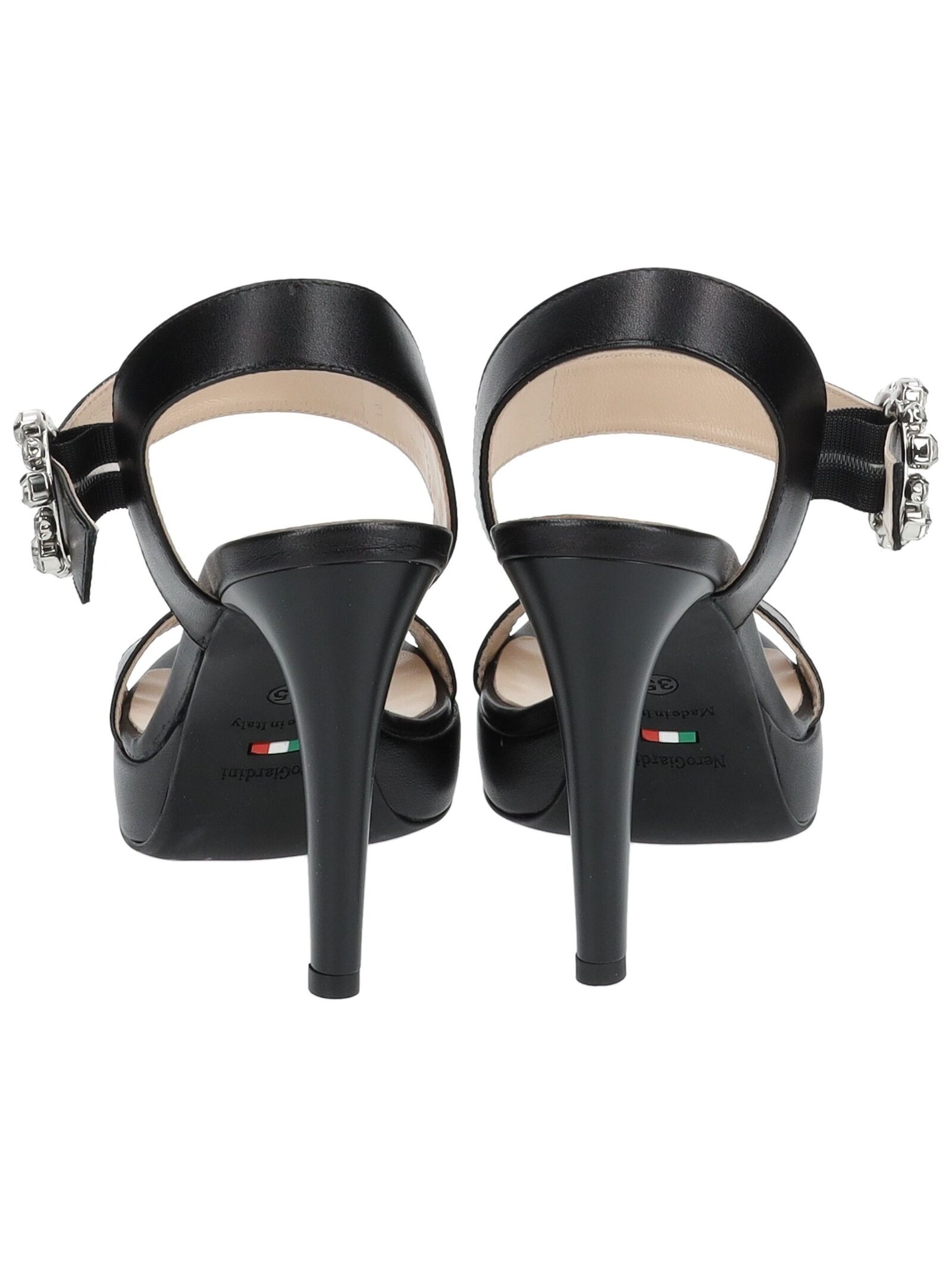 Nero Giardini High-Heel-Sandalette »Nero Giardini Sandalen Nappaleder«