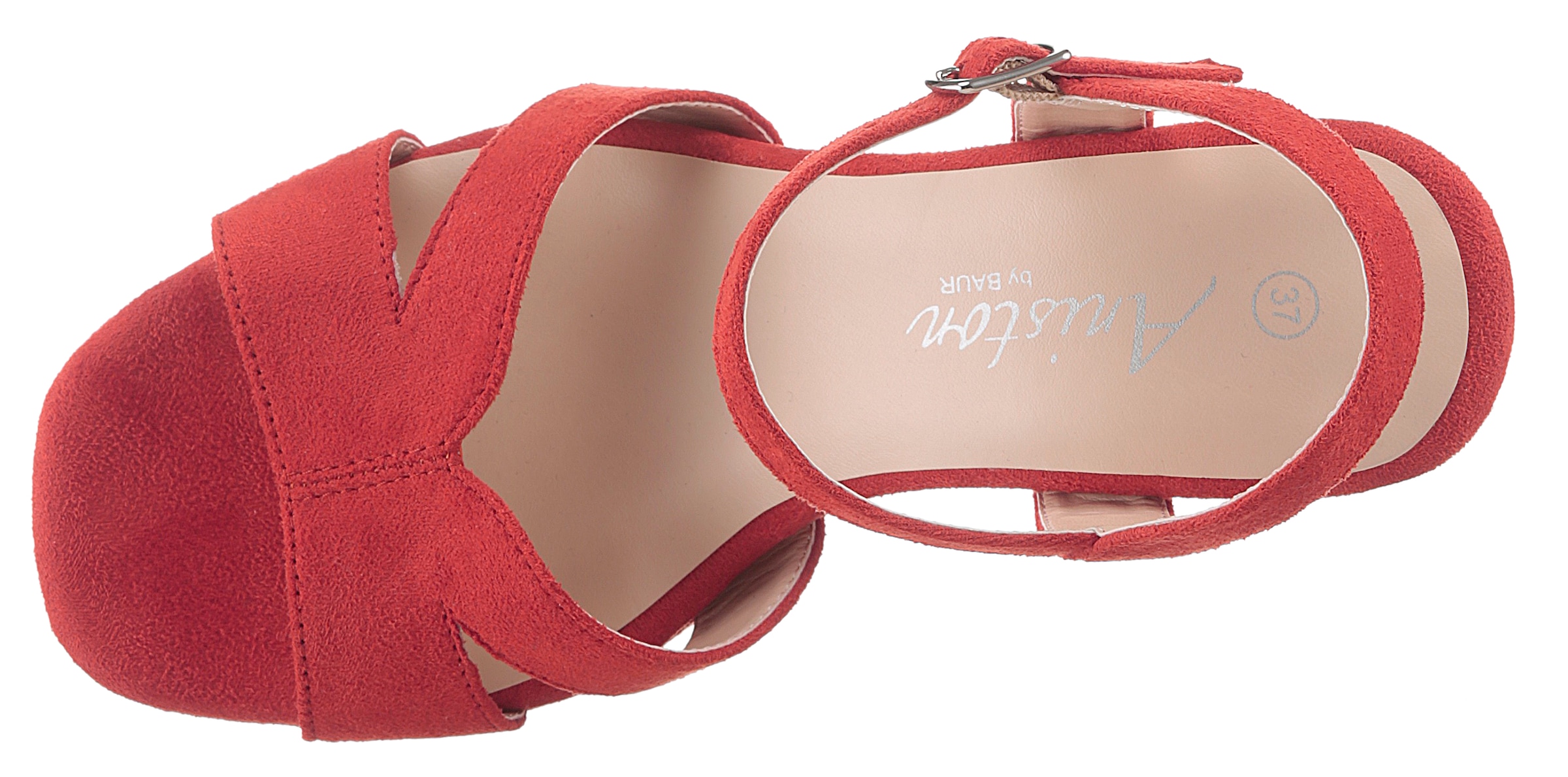 Aniston SHOES High-Heel-Sandalette, Sommerschuh, Abendsanale, Plateau - NEUE KOLLEKTION