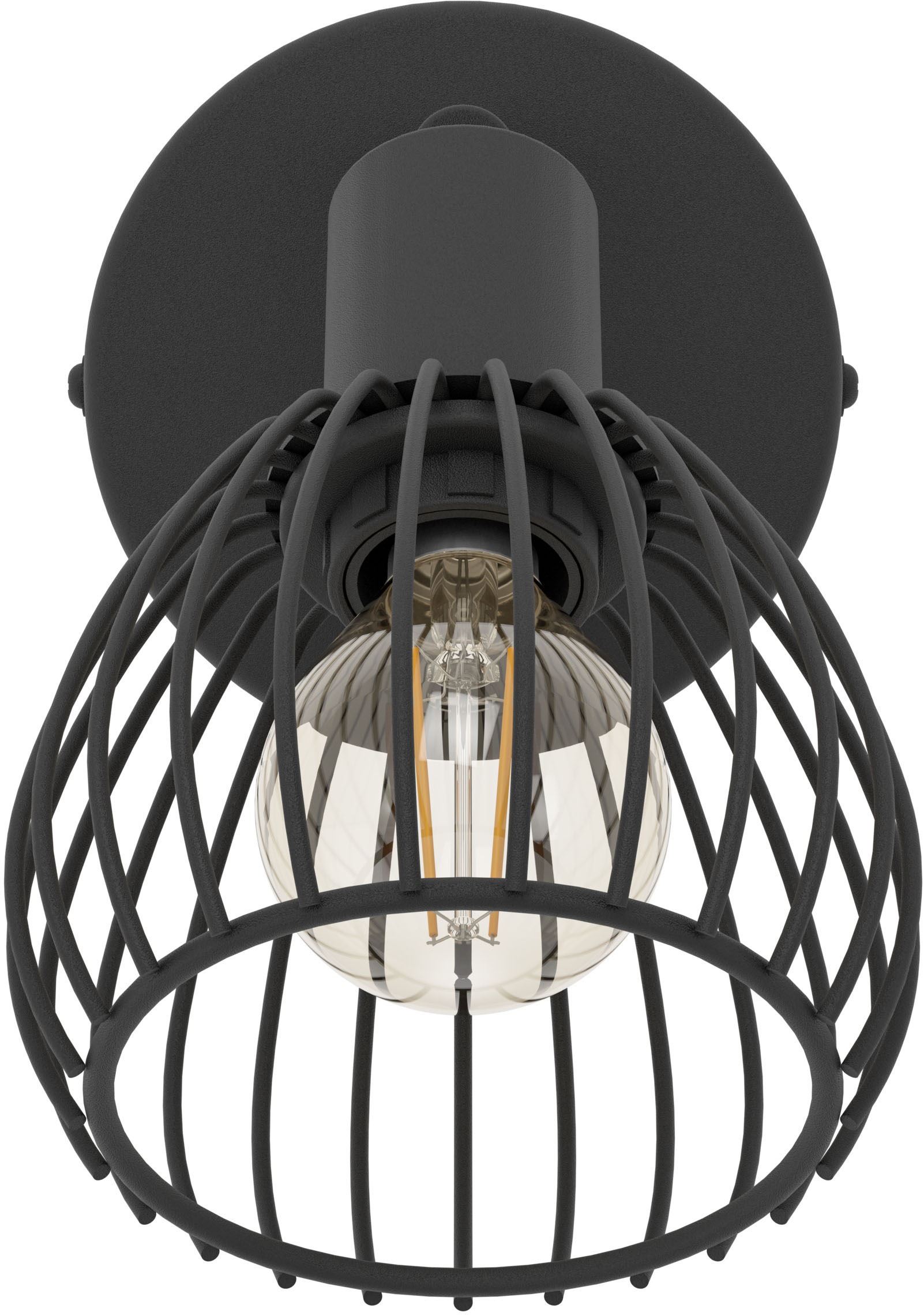 EGLO Deckenspot »SONNINO Spotlampe - Stahl - E14 - 1X40W - IP20« E14 1 Stk. Wandleuchte, Wandspot, schwenkbar, Strahler, L9,5 x B9,5 x AL18,5 cm