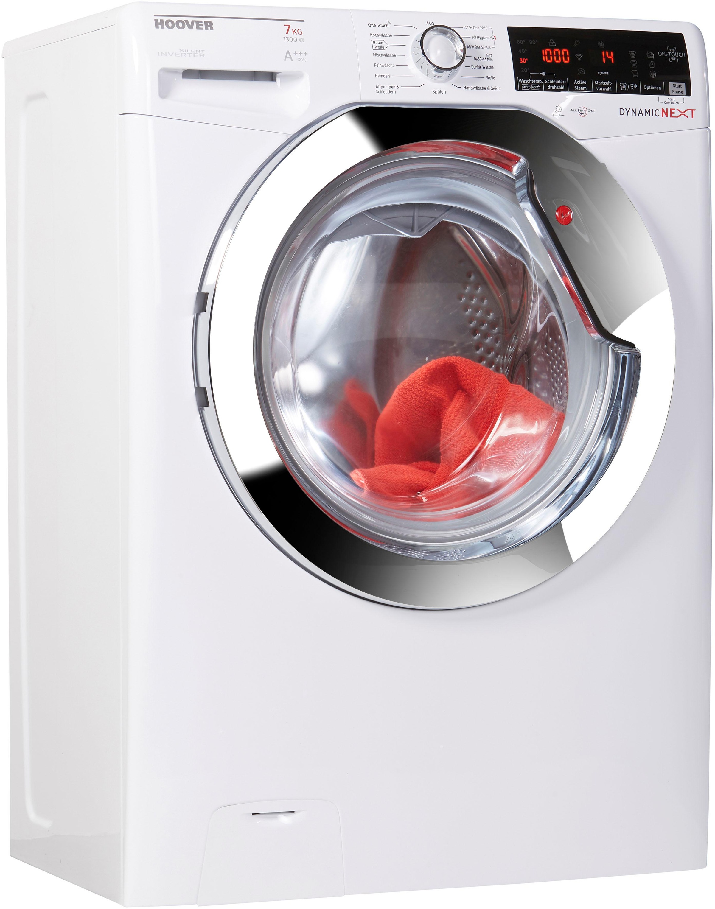 Hoover Waschmaschine »AOXD437AHC6/1-84«, AOXD437AHC6/1-84, 7 kg, 1300 U