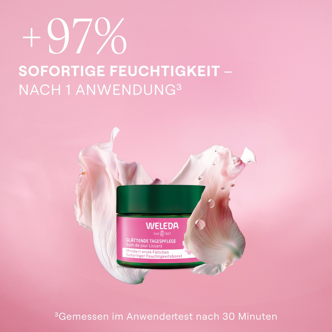 WELEDA Gesichtspflege »Weleda Glättende Tagespflege Wildrose & Weisser Tee«