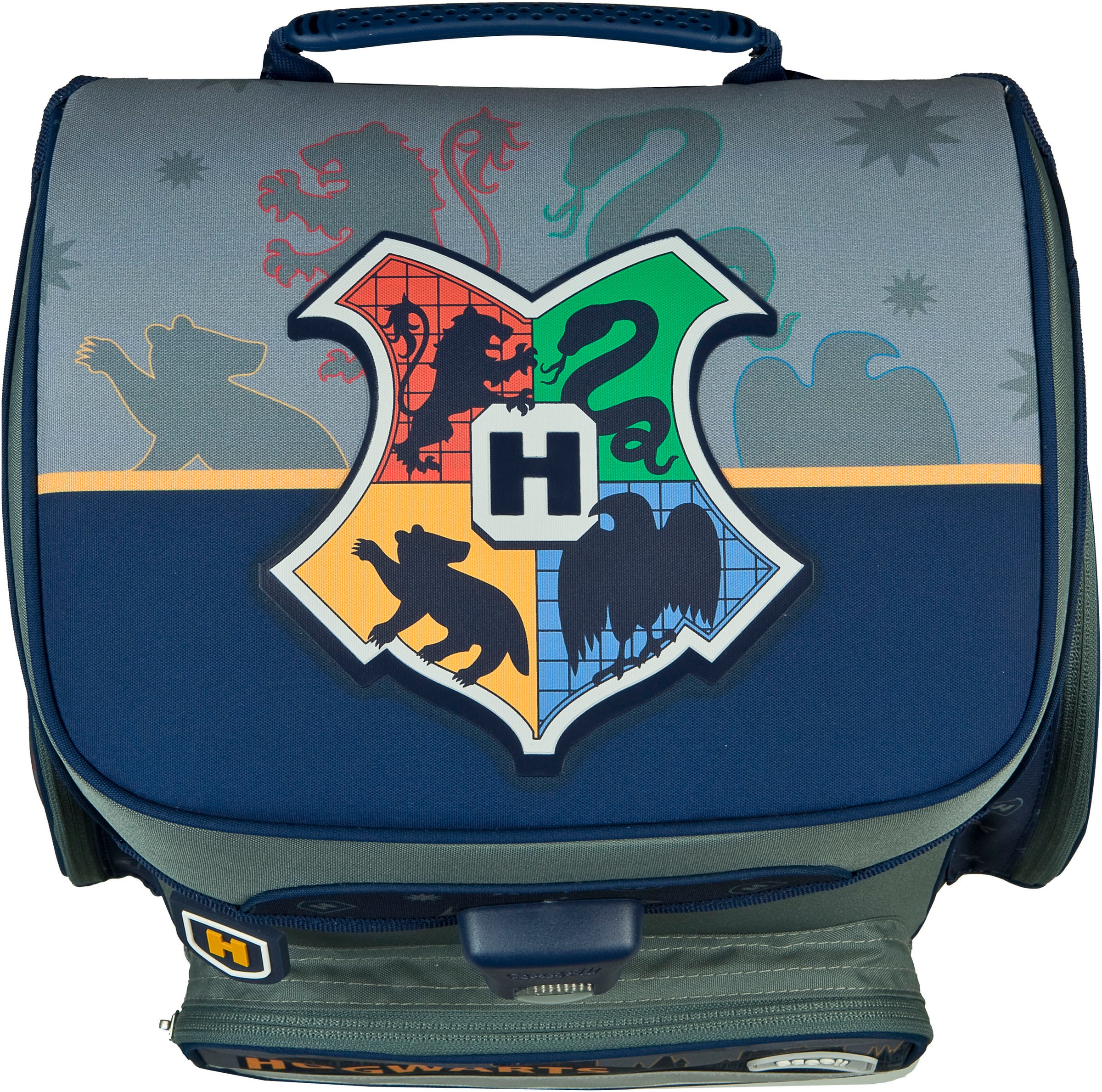 Scooli Schulranzen »EasyFit, Harry Potter Hogwarts«, Reflektoren
